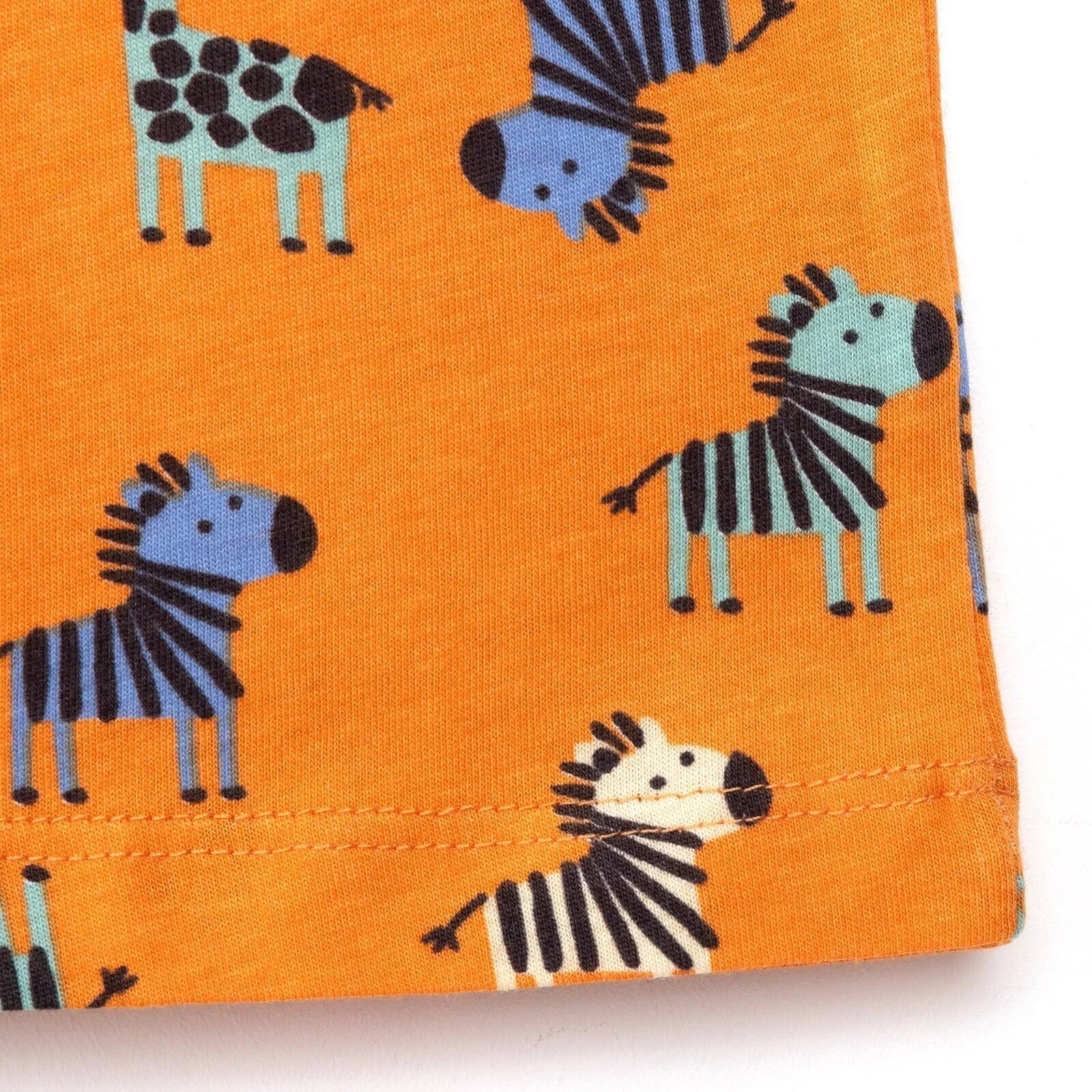 HelloBaby Basic Zebra Printed Tshirt - Orange - ebebek - Black Friday