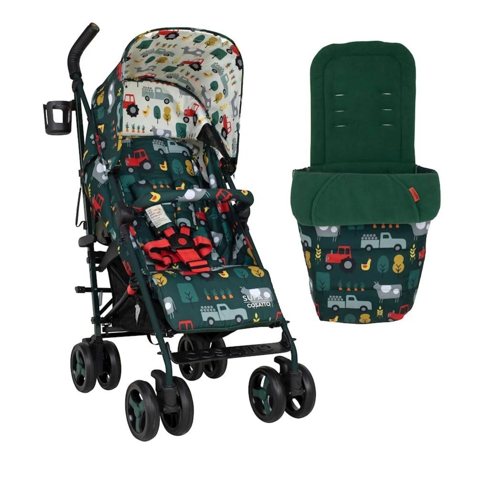 Cosatto Supa 3 Stroller - Old MacDonald - ebebek - Black Friday