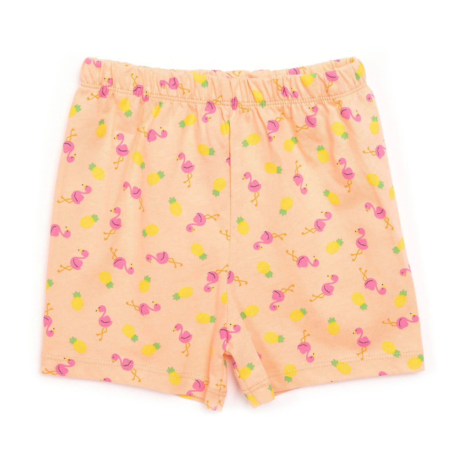 HelloBaby Baby Girl Short Sleeve Pyjamas Set - Orange - ebebek - Black Friday