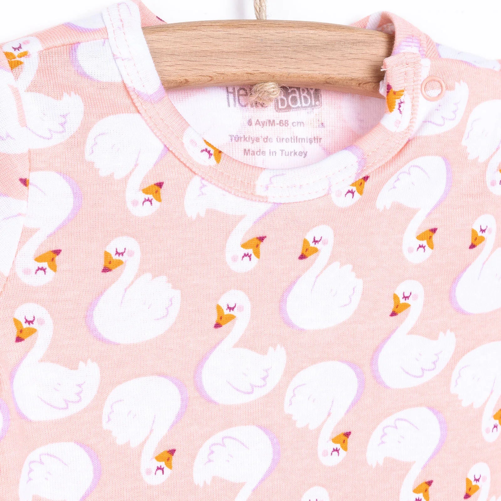 HelloBaby Short Sleeve Body - Pink - ebebek - Black Friday