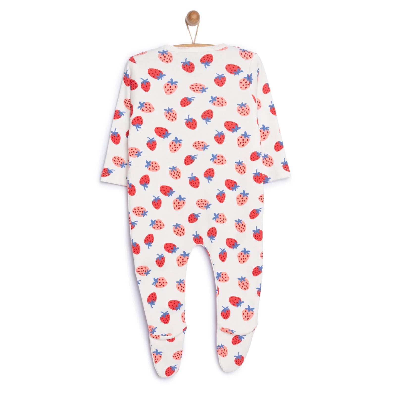 HelloBaby Newborn Footed Jumpsuit - Ecru - ebebek - Black Friday