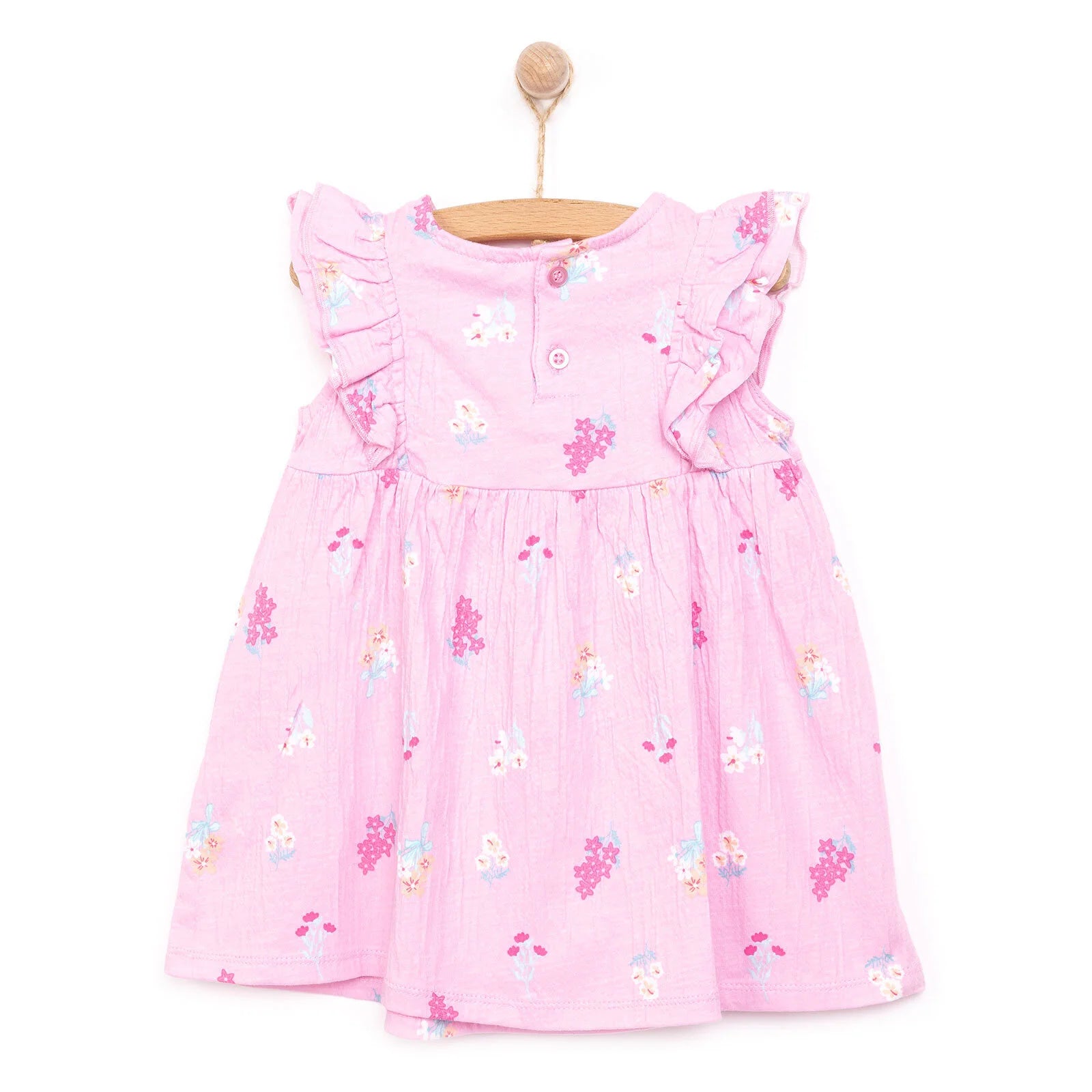 HelloBaby Little Blooms Girl Dress - Mauve - ebebek - Black Friday