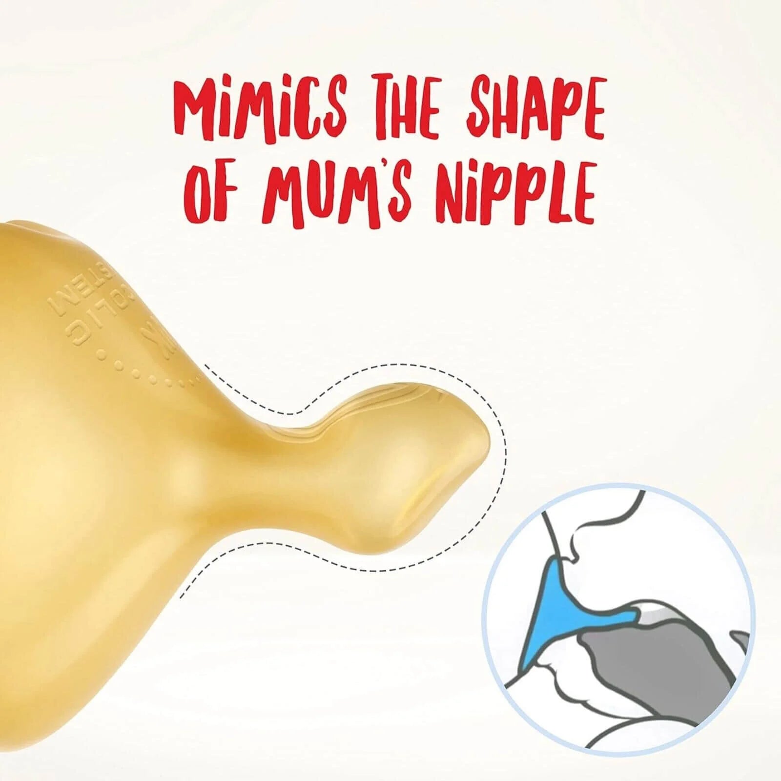 NUK First Choice+ Latex Teats Medium Feed Hole 0 - 6 months - ebebek - Black Friday