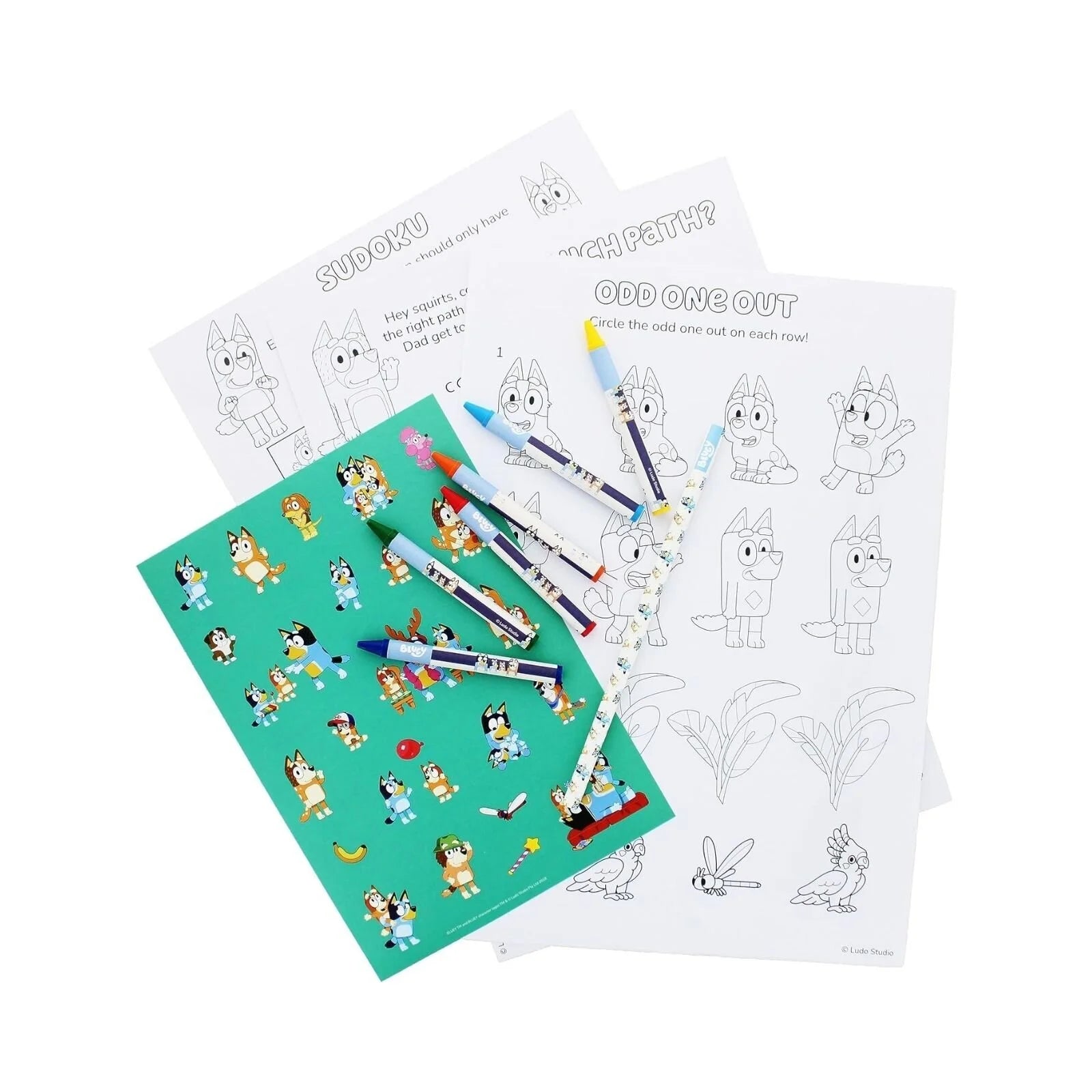 Bluey Poster Activity Set - ebebek - Black Friday