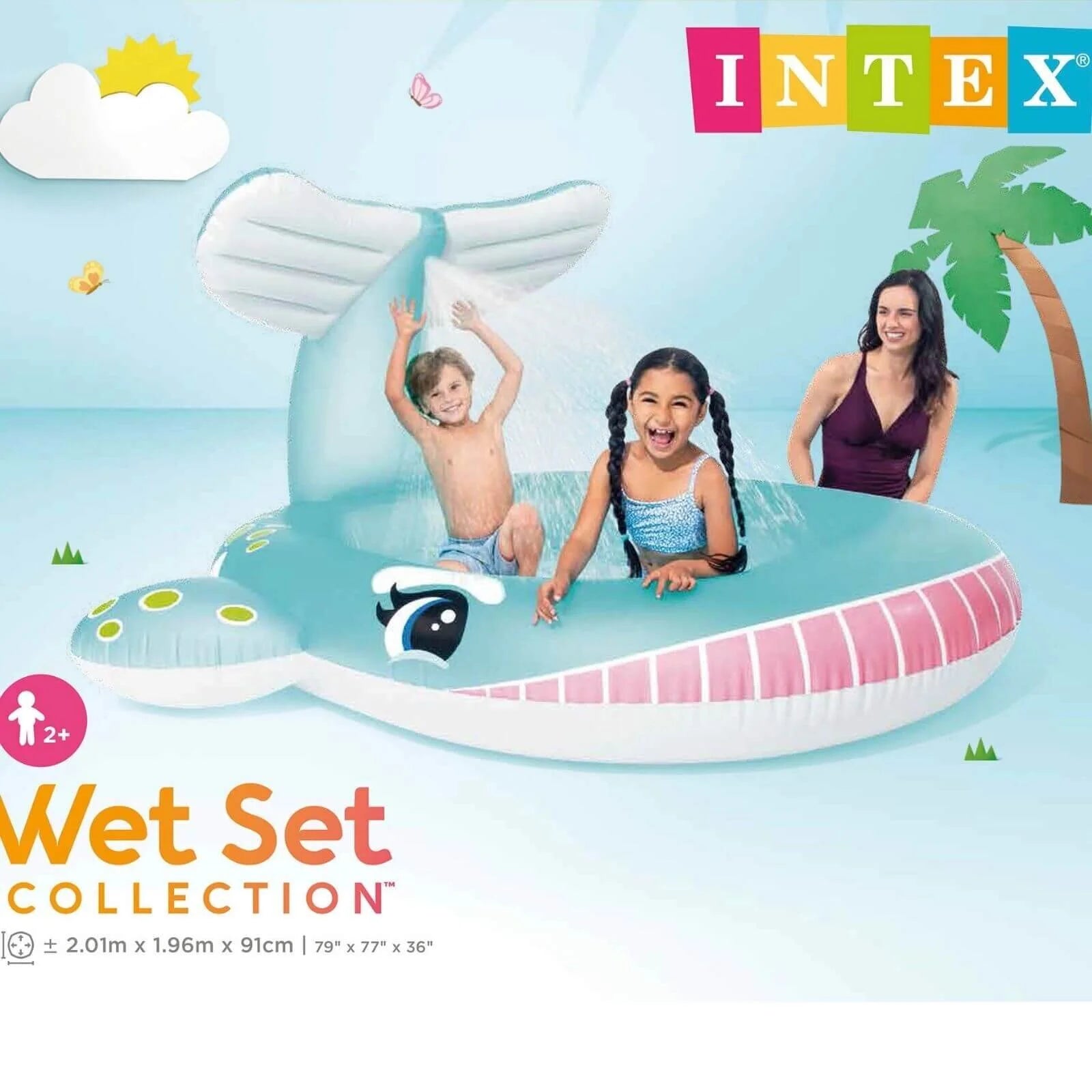 INTEX Whale Spray Pool - ebebek - Black Friday