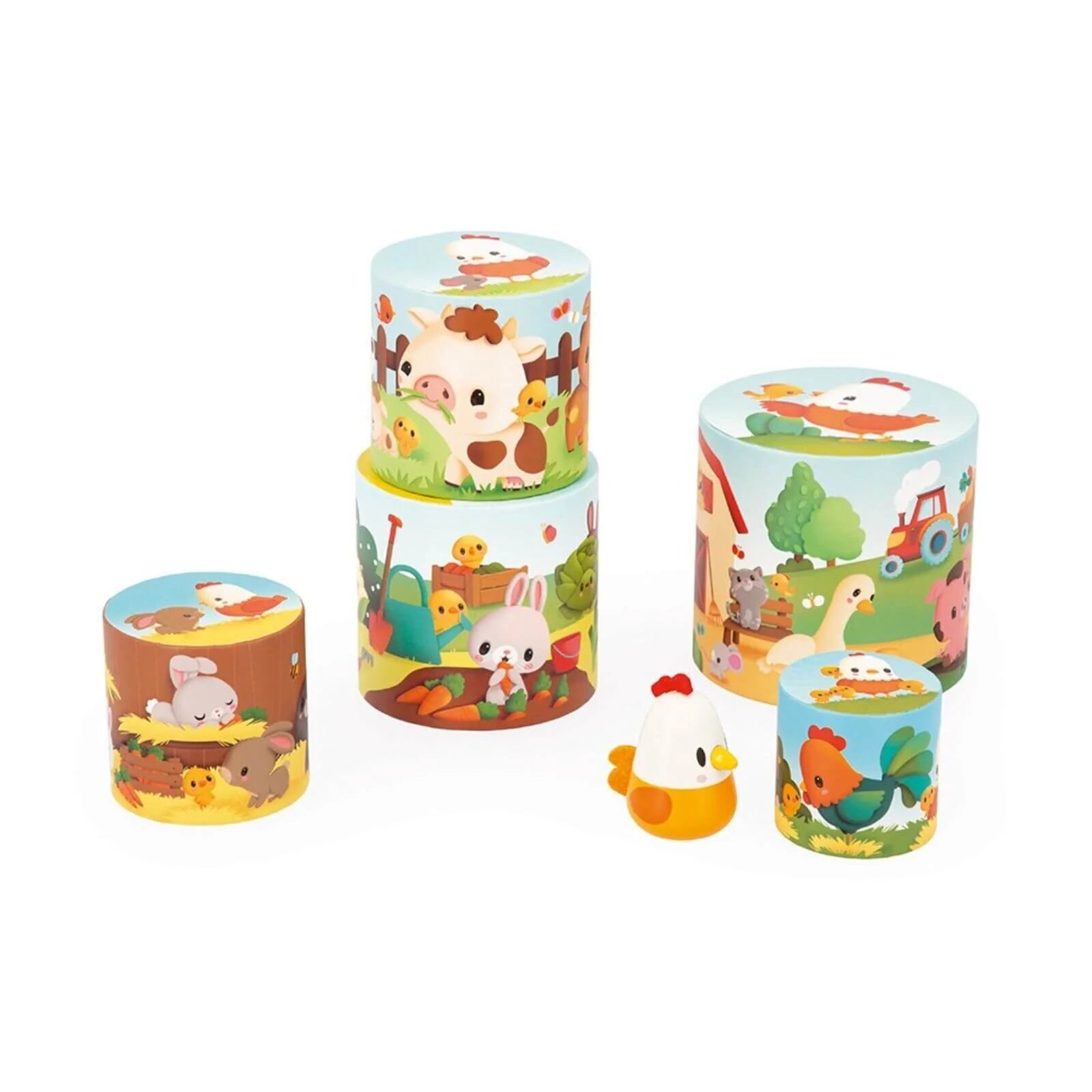 Janod My First Chicken Pyramid - ebebek - Black Friday