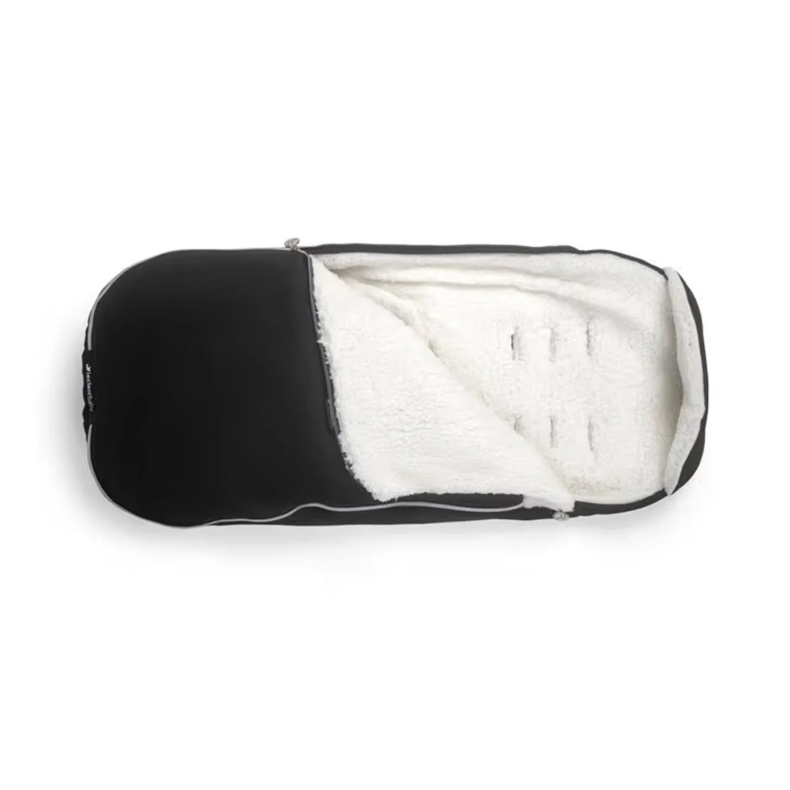 Leclerc Baby Influencer Air Footmuff Teddy - Piano Black - ebebek - Black Friday