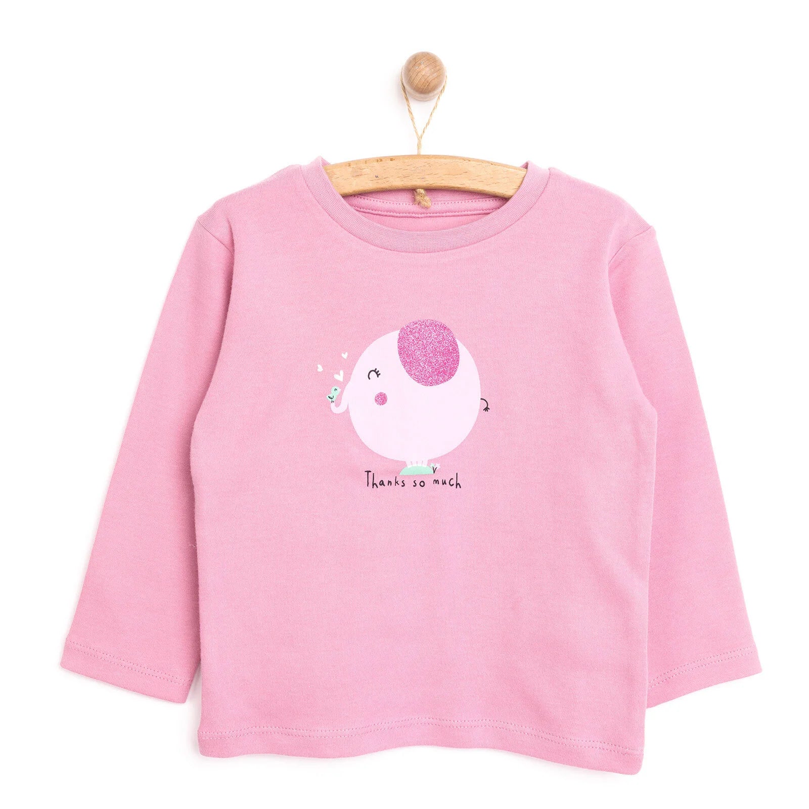 HelloBaby Basic Long Sleeve Tshirt - Pink - ebebek - Black Friday