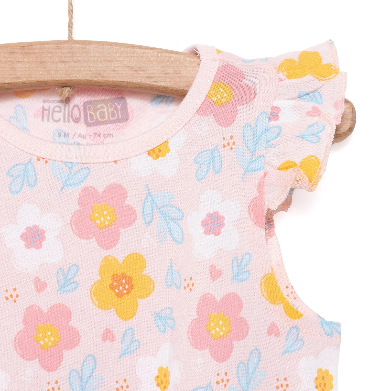 HelloBaby Basic Girl Daisy Printed Dress - Pink - ebebek - Black Friday