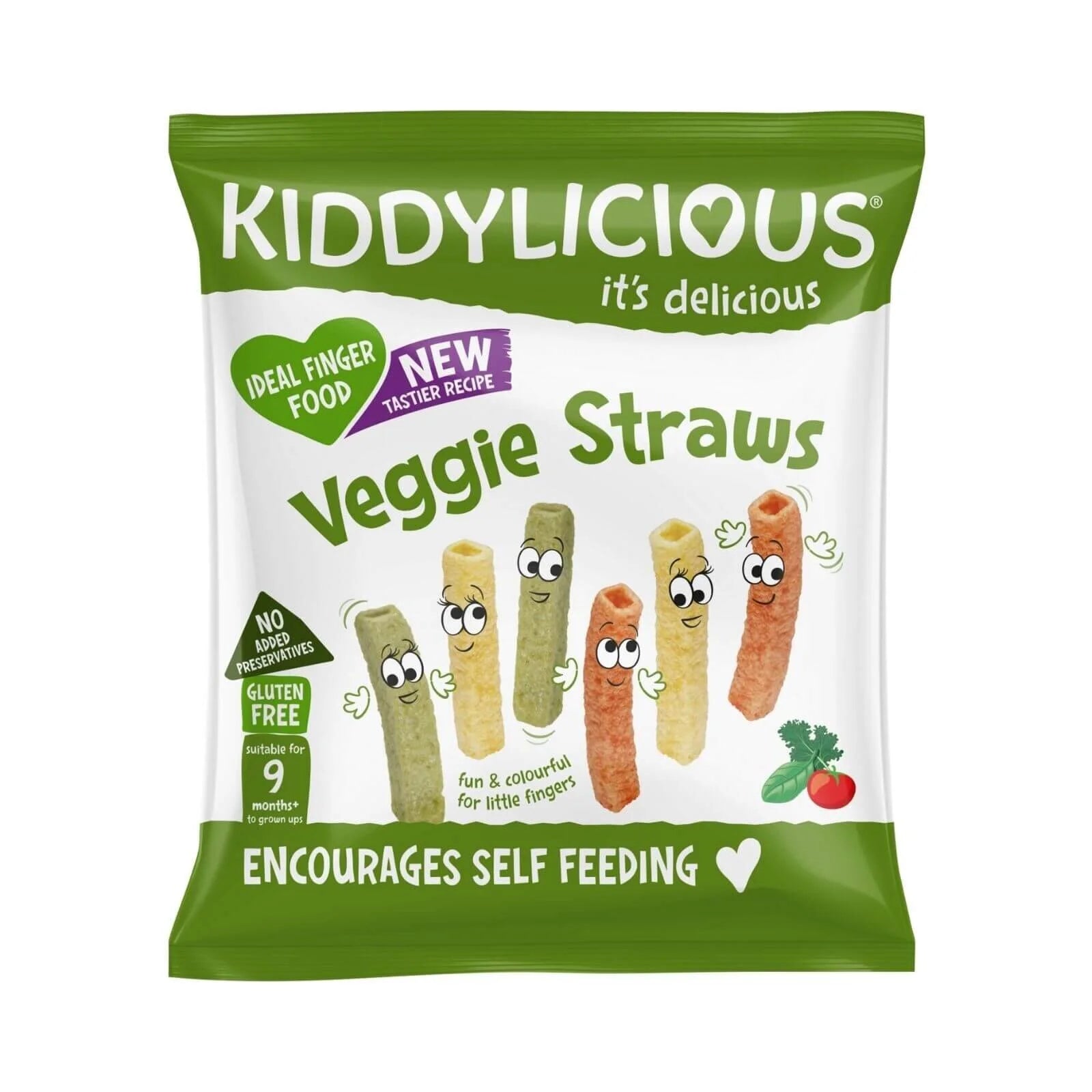 Kiddylicious Veggie Straws Multi 9+ months 48g (4x12g) - ebebek - Black Friday