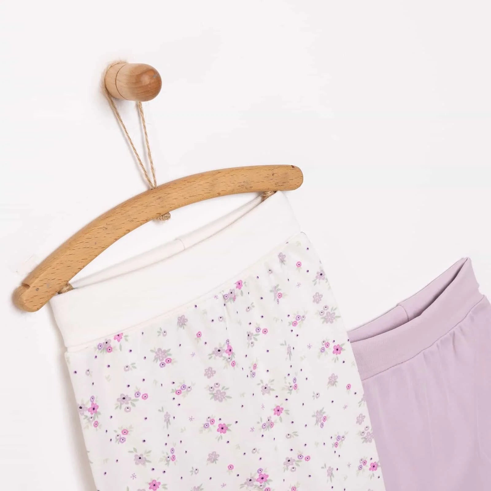 HelloBaby Girl 2 Piece Footed Bottom - Purple - ebebek - Black Friday