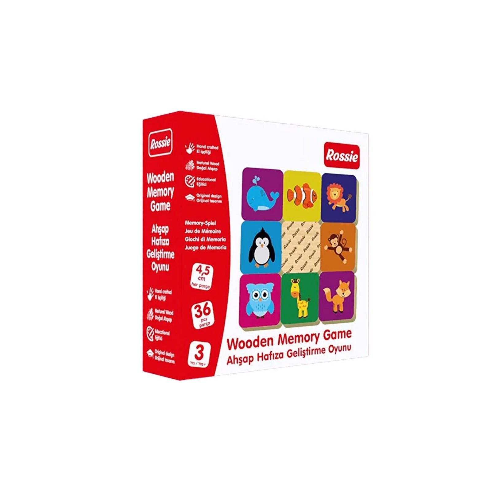 Rossie Wood Memory Game - ebebek - Black Friday