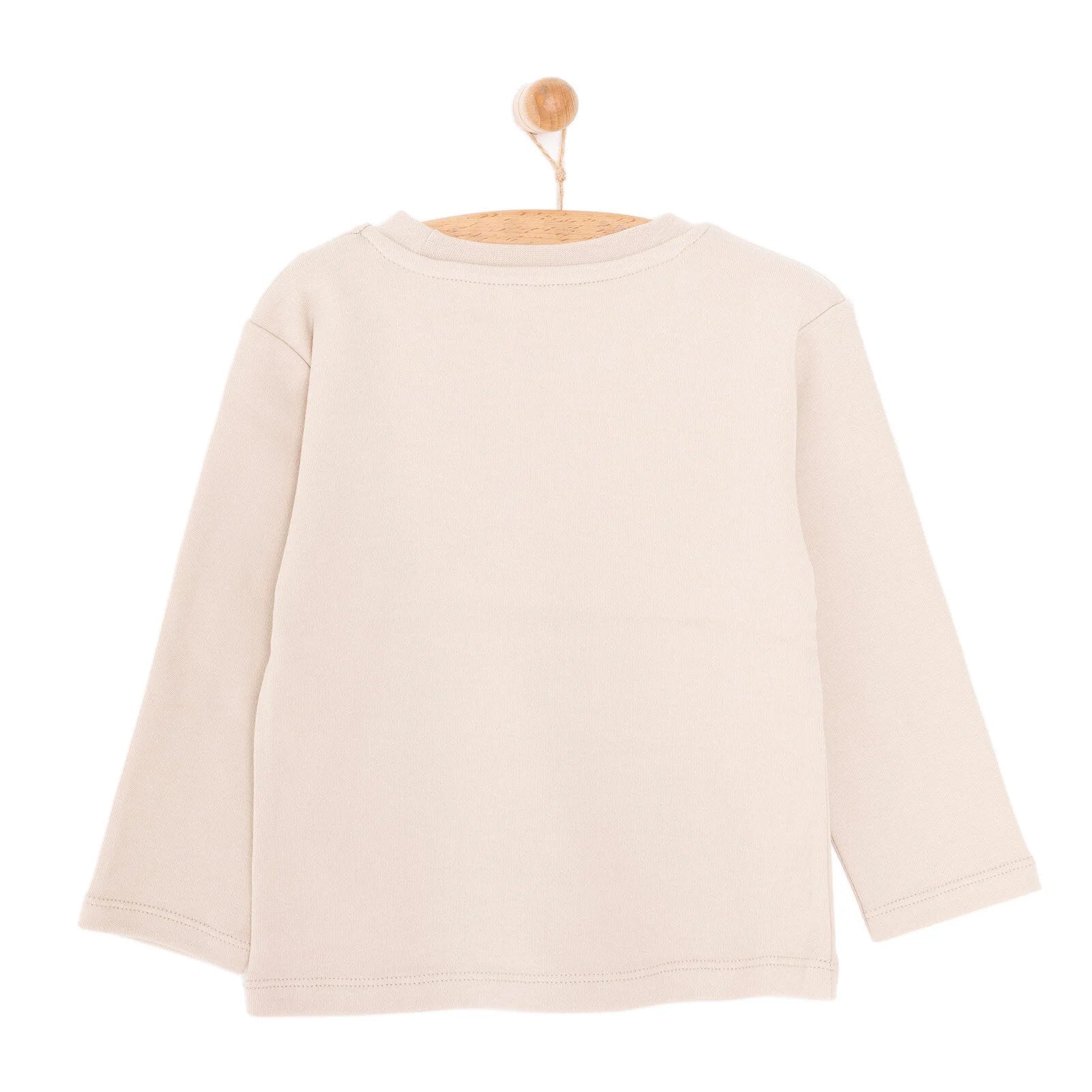 HelloBaby Basic Unisex Long Sleeve T-shirt - Mink - ebebek - Black Friday