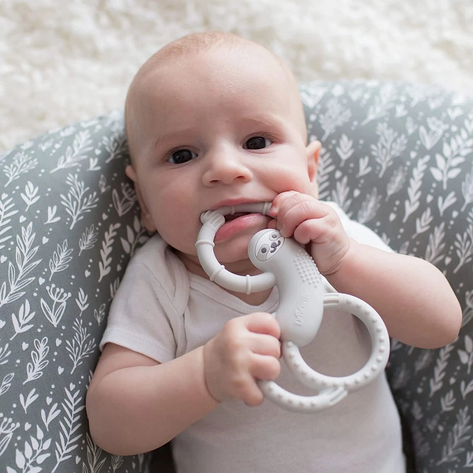 Dr. Brown's Sloth Long Limbed Teether 3+ months - Blue - ebebek - Black Friday