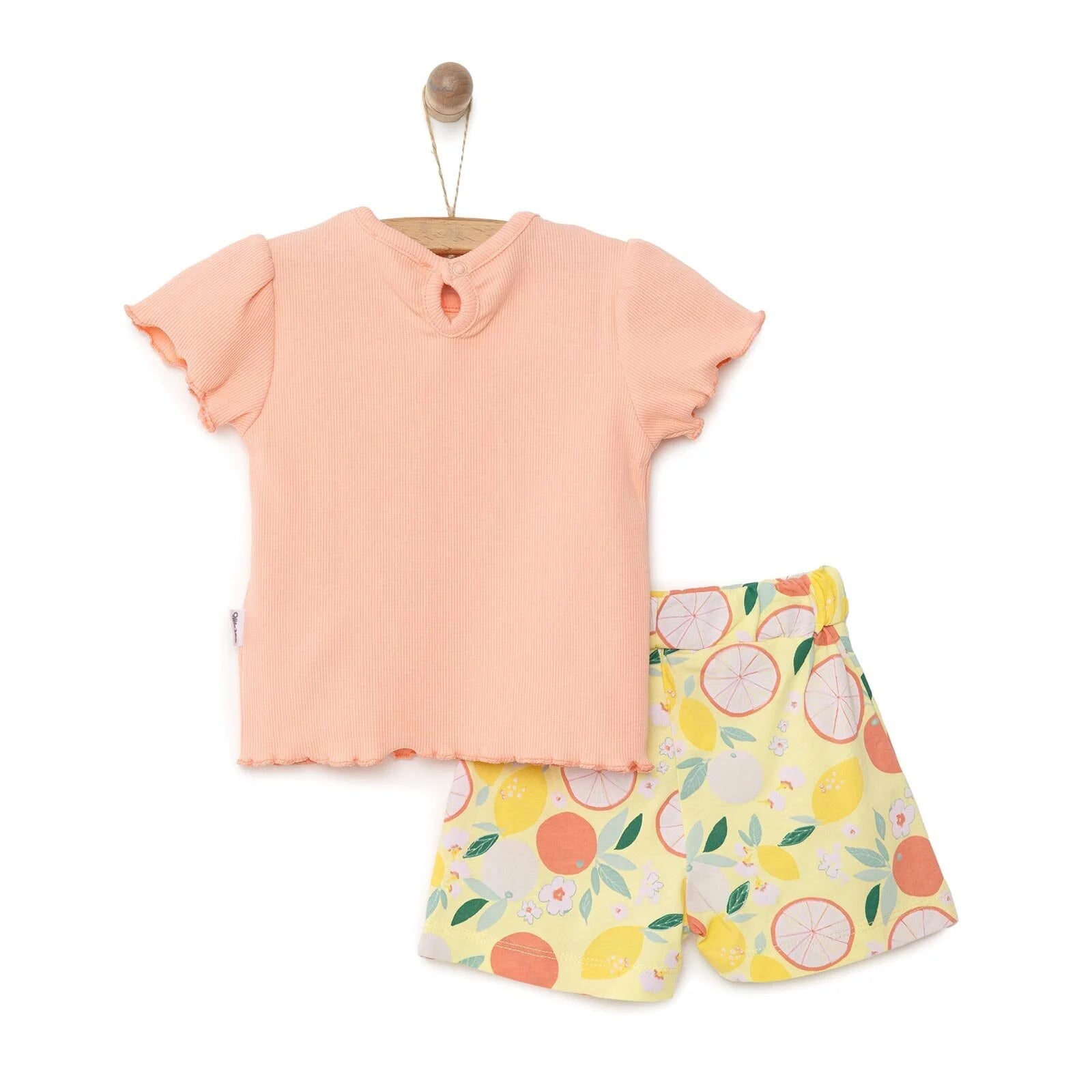 Bebetto Newborn Aloha Tshirt - Short - Yellow - ebebek - Black Friday