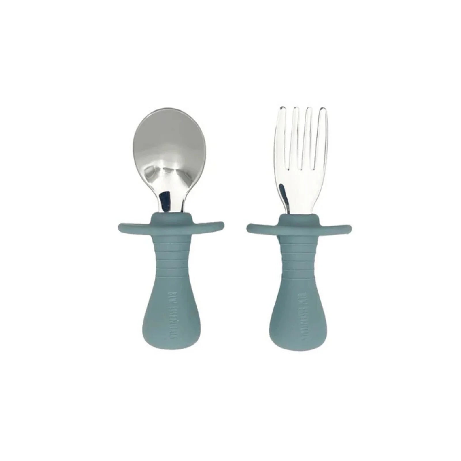 BLW Essentials Toddler Cutlery Set - Dusky Blue - ebebek - Black Friday