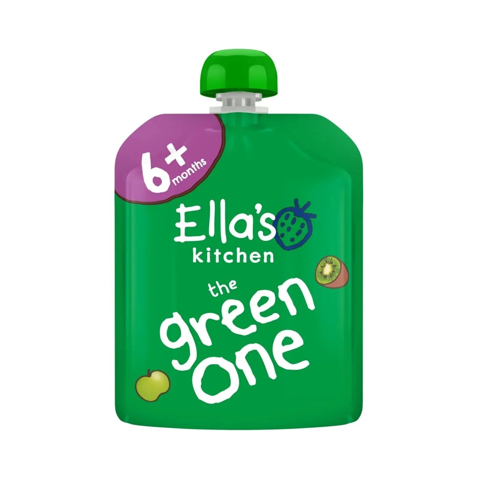 Ella's Kitchen Organic Smoothie The Green One Multipack Baby Food Pouch 6+ months 450g (5x90g) - ebebek - Black Friday