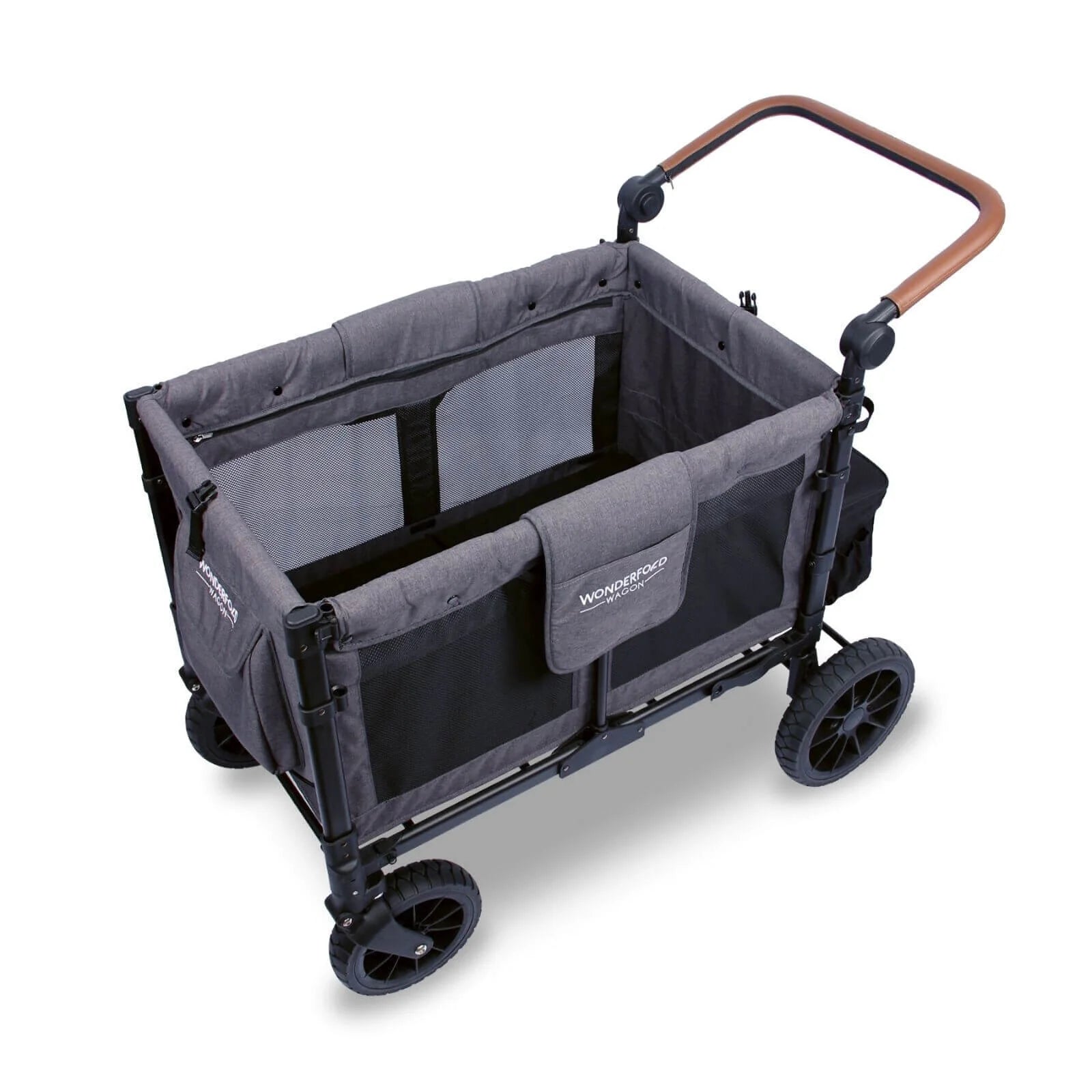 W4 Luxe Quad Stroller Wagon - Charcoal Grey - ebebek - Black Friday
