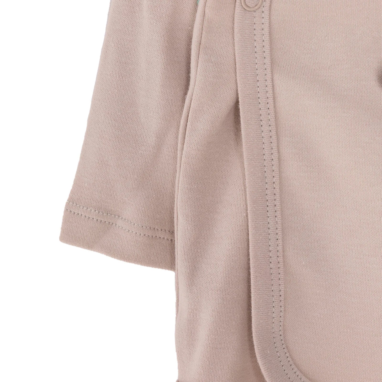 HelloBaby Newborn Organic Wrapover Top - Hat Footed Set - Mink - ebebek - Black Friday