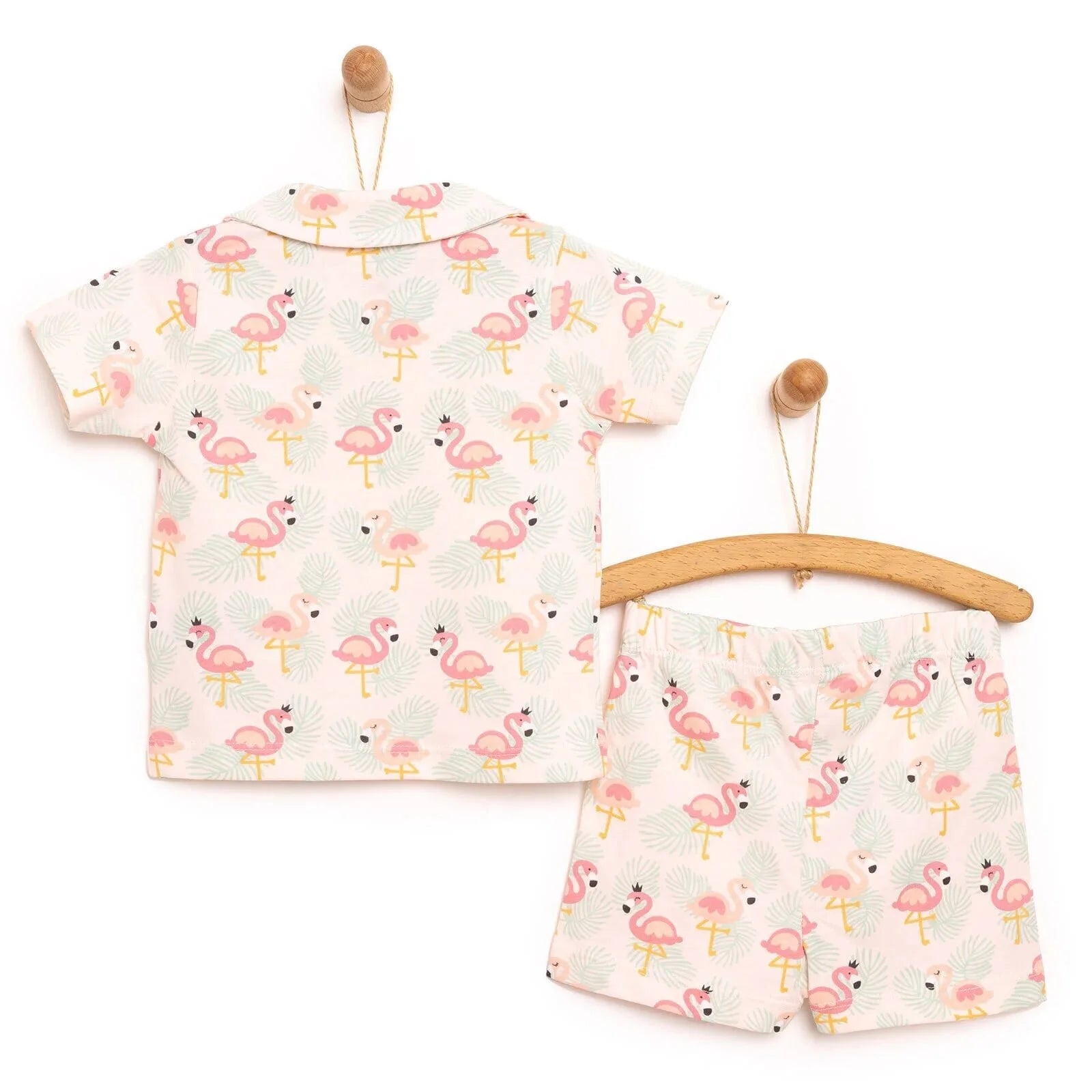 HelloBaby Baby Girl Short Sleeve Pyjamas - Powder - ebebek - Black Friday