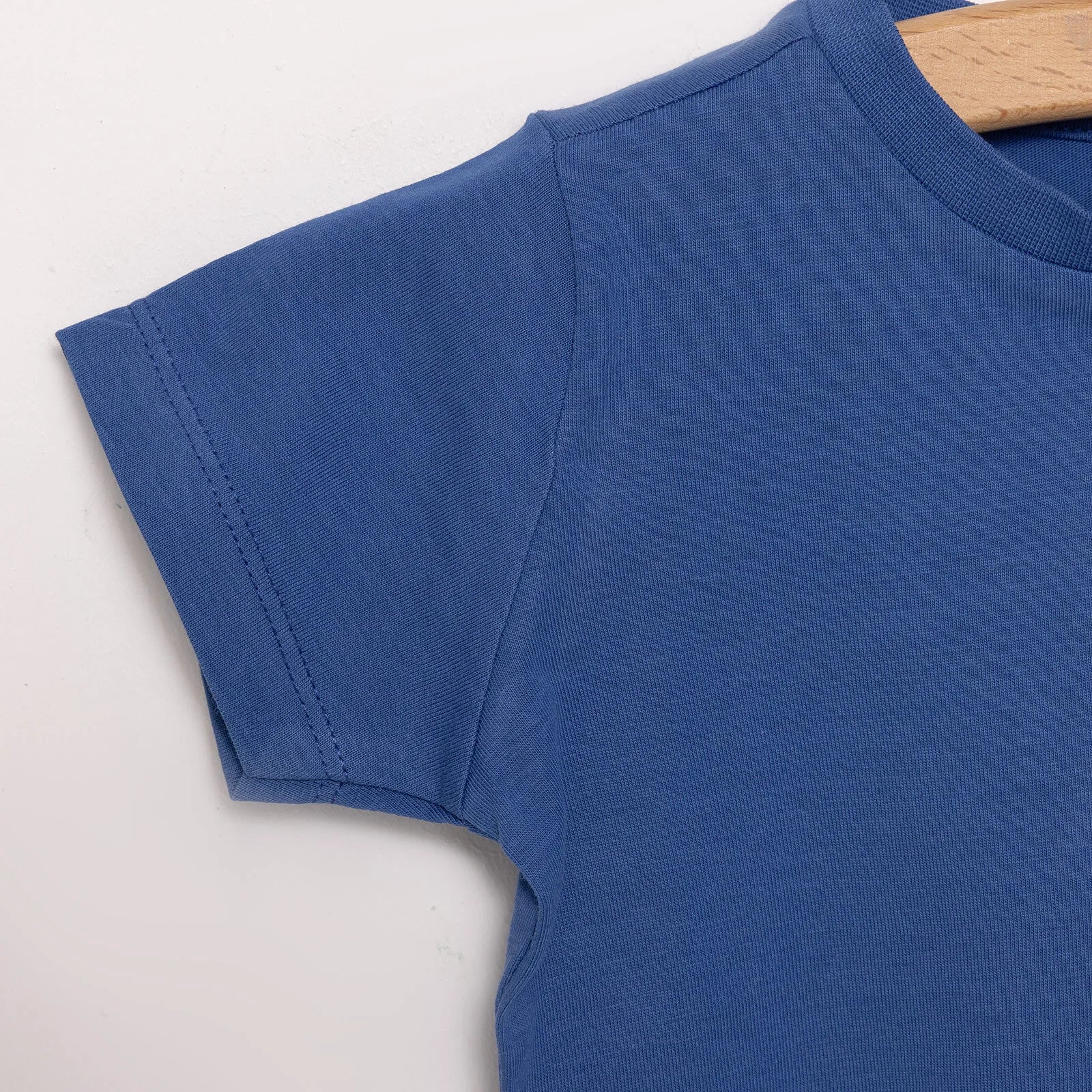 HelloBaby Baby Boy Basic Tshirt - Sax Blue - ebebek - Black Friday