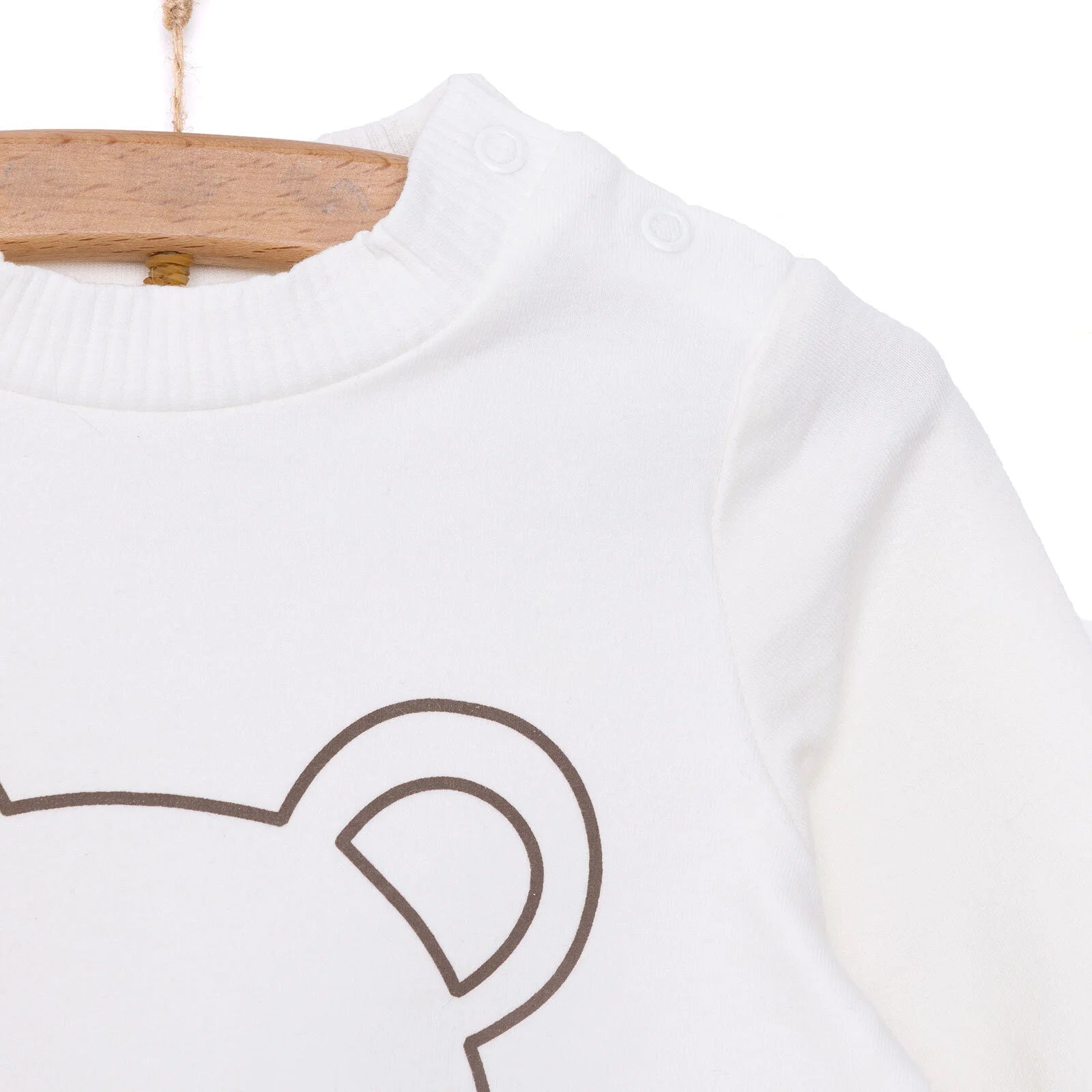 HelloBaby Newborn Girl Cat Printed Sweatshirt - ebebek - Black Friday