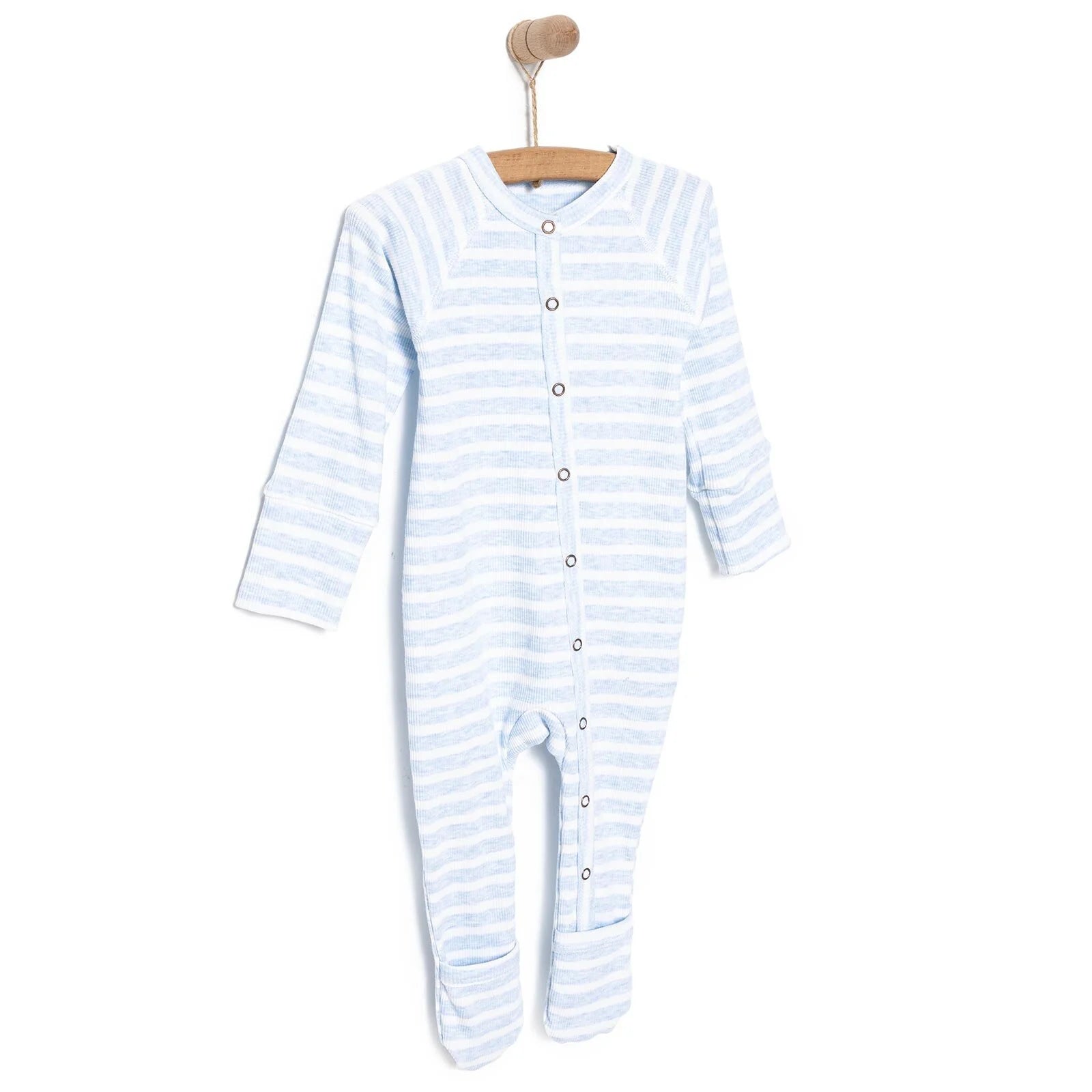 Newborn Fashion Club Newborn Jumpsuit - Blue - ebebek - Black Friday