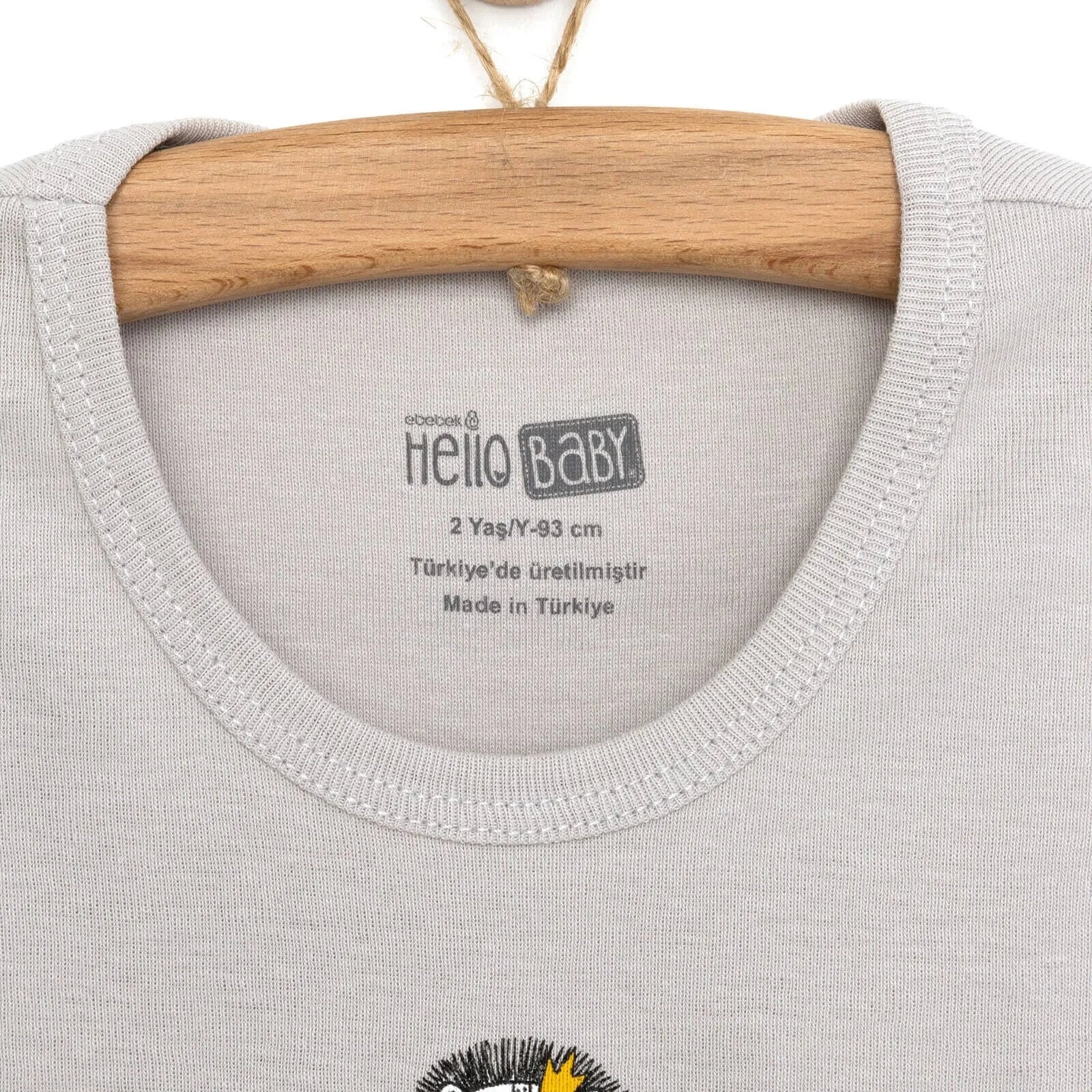 HelloBaby Athlete 2 pcs - Light Grey - ebebek - Black Friday