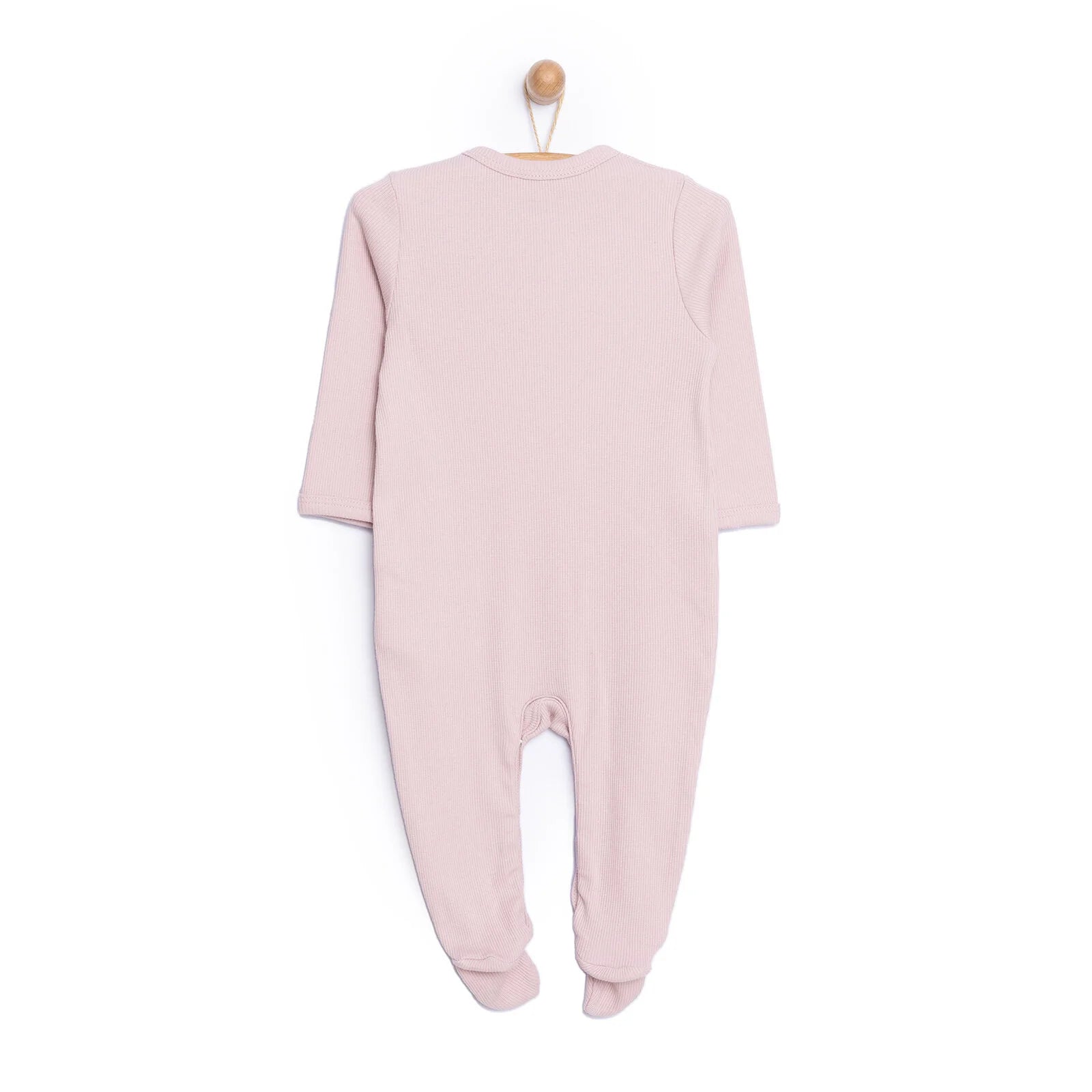 HelloBaby Newborn Girl Footed Jumpsuit - Pink - ebebek - Black Friday