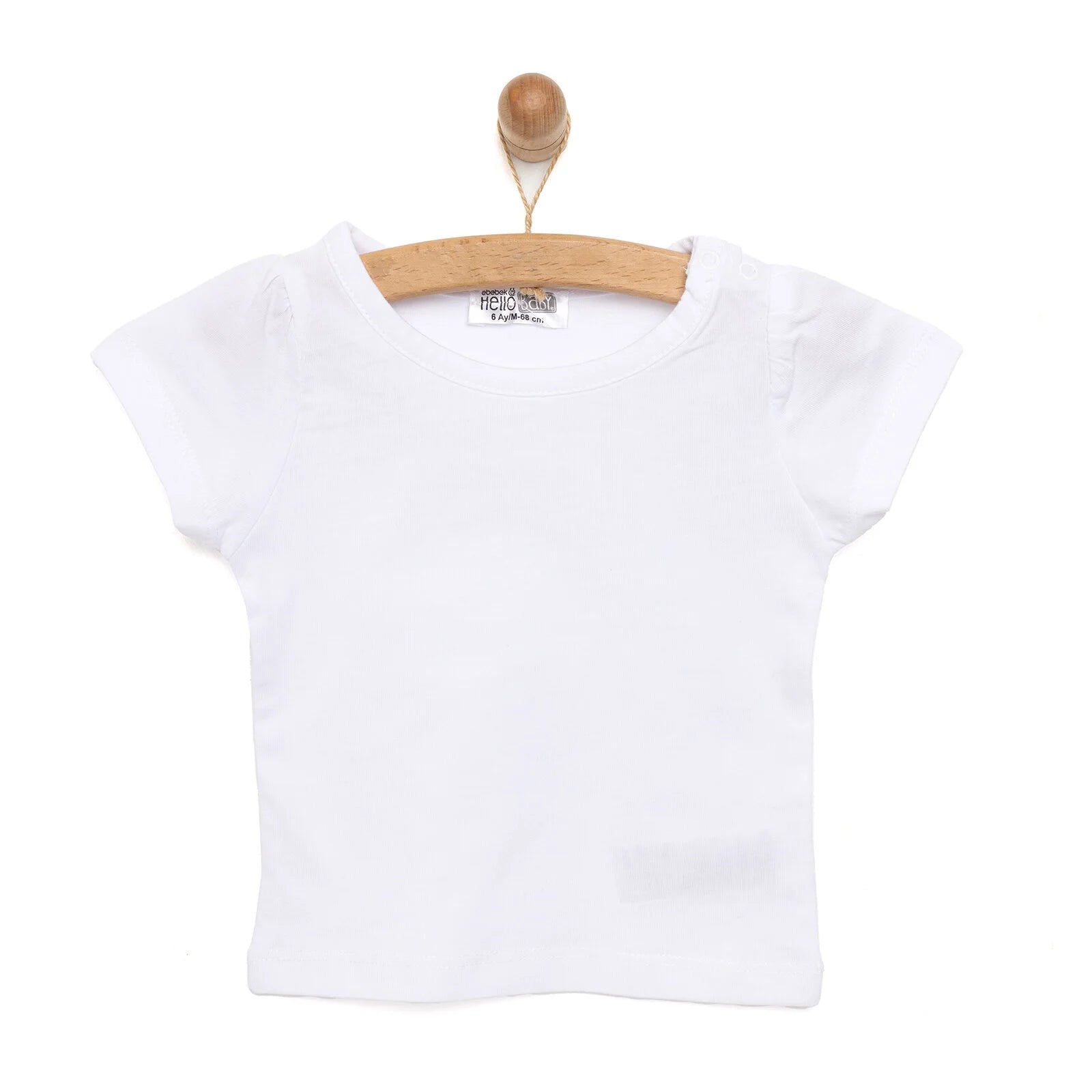 HelloBaby Basic Tshirt - White - ebebek - Black Friday