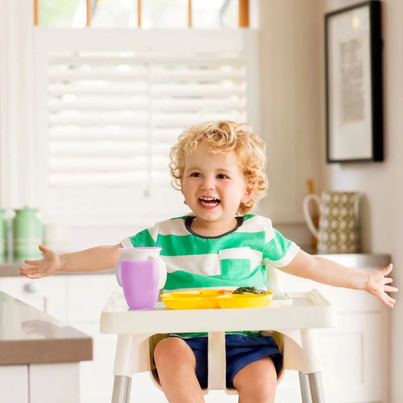 Munchkin Miracle 360 Trainer Cup 6+ months 207ml - Purple - ebebek - Black Friday