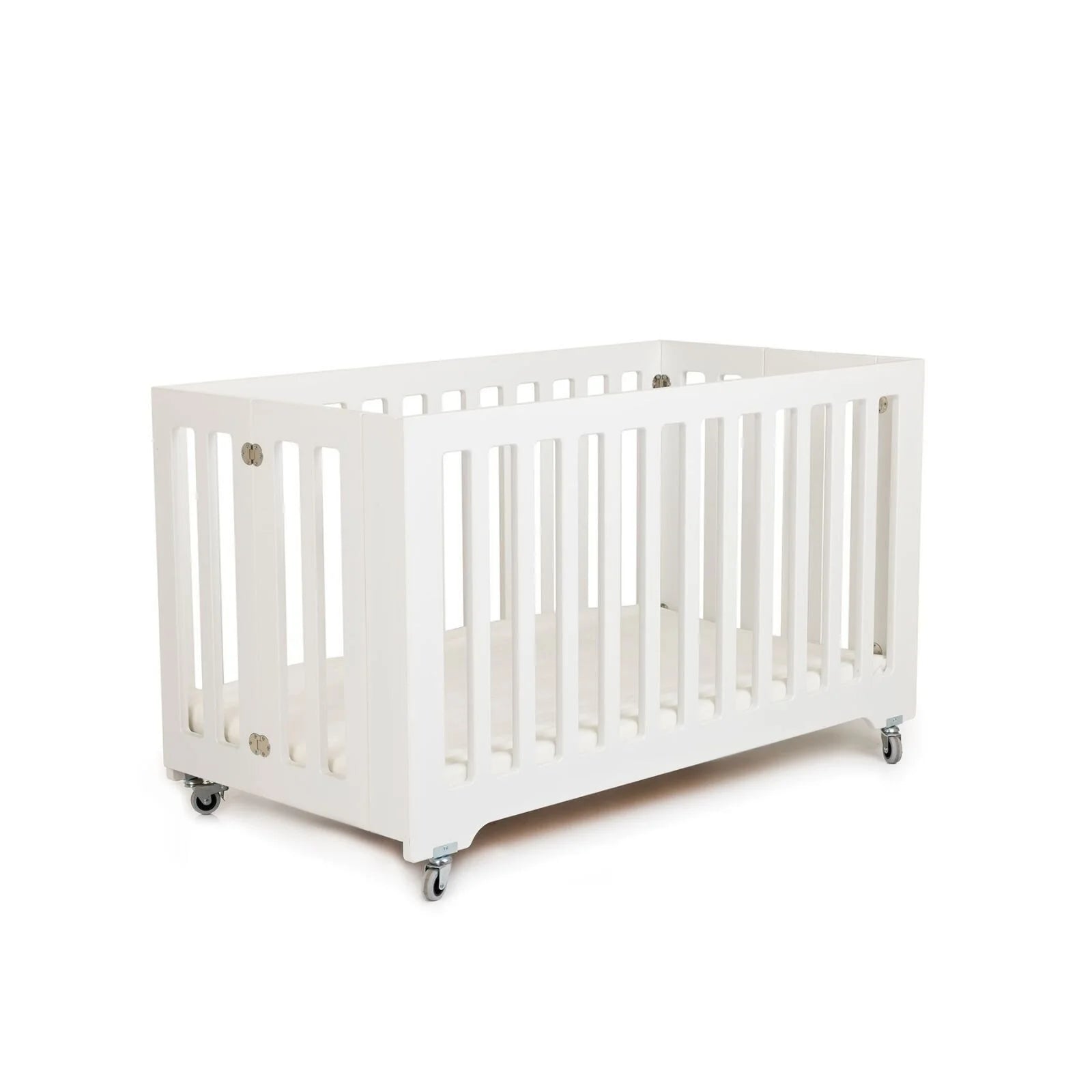 Caploonba Folding MDF Crib 60x120cm - White - ebebek - Black Friday