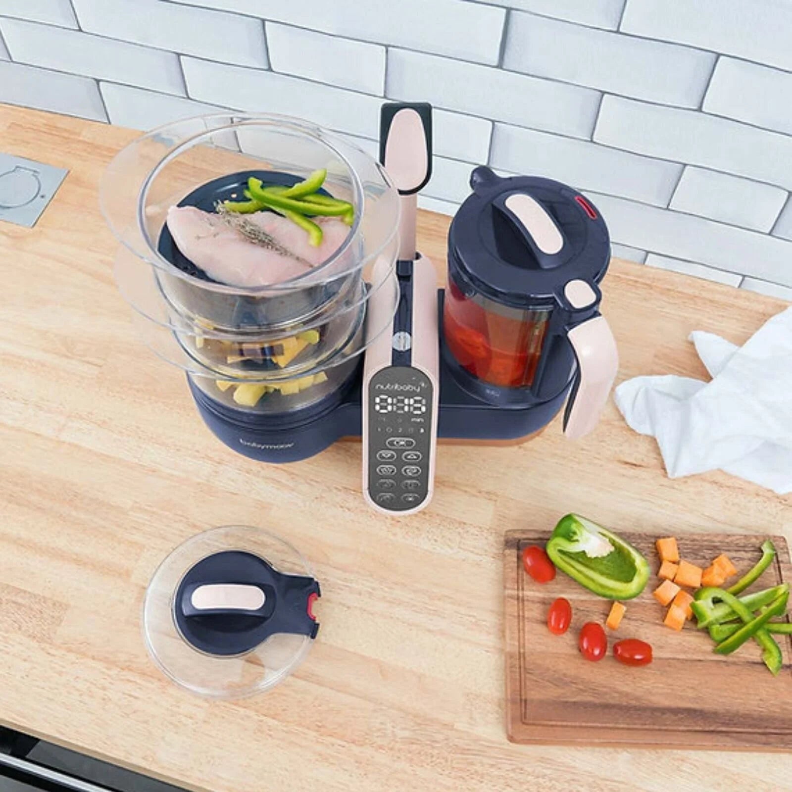 Babymoov Nutribaby Plus XL 5 - in - 1 Food Prep Machine - ebebek - Black Friday