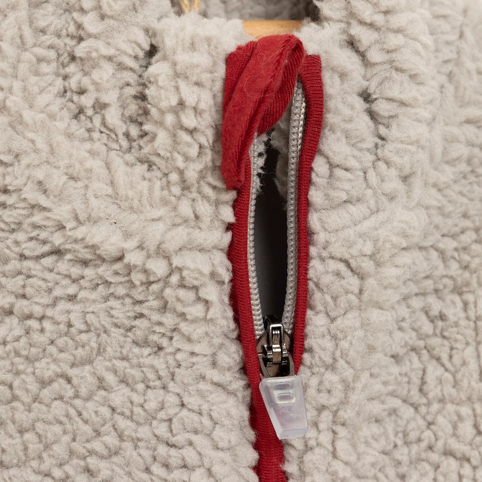 Luess Fleece Cardigan - Light Grey - ebebek - Black Friday