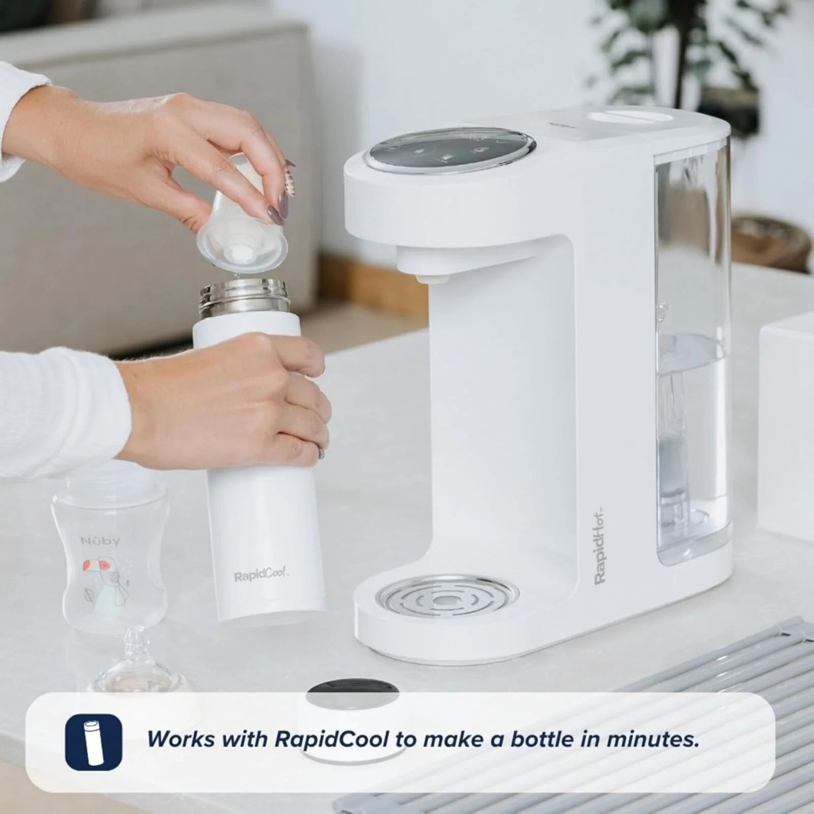 Nuby RapidHot Formula Preparation Machine - White - ebebek - Black Friday