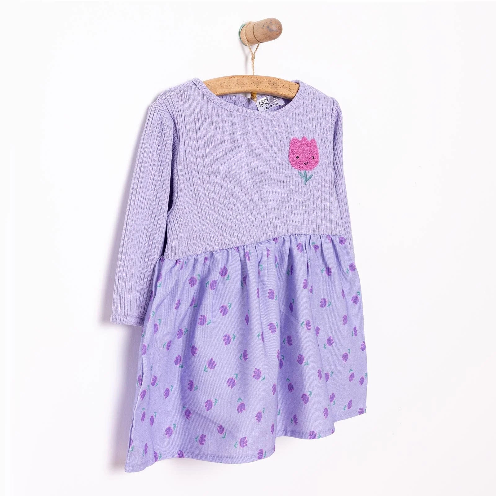 HelloBaby Baby Girl Dress - Purple - ebebek - Black Friday