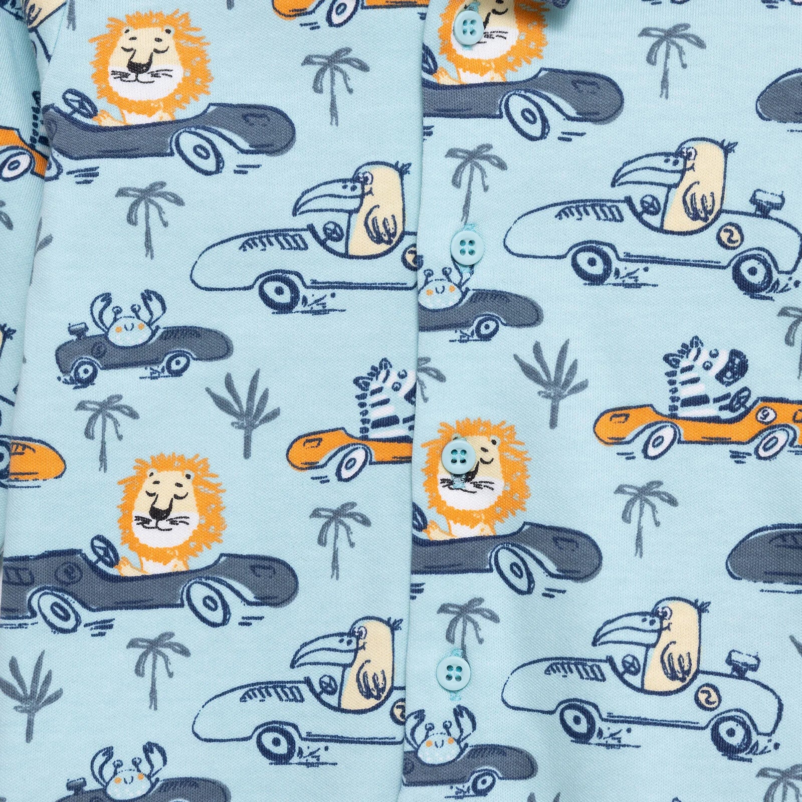 HelloBaby Boy Long Sleeve Pyjamas Set - Green - ebebek - Black Friday