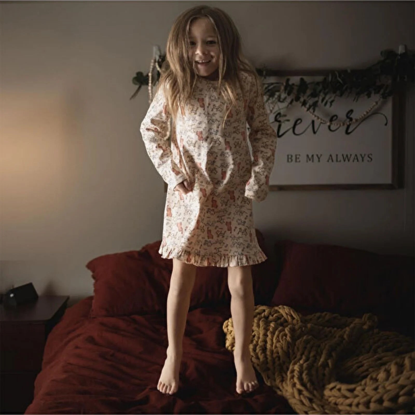 Antebies Cat Person Rin Nightgown Orange - ebebek - Black Friday