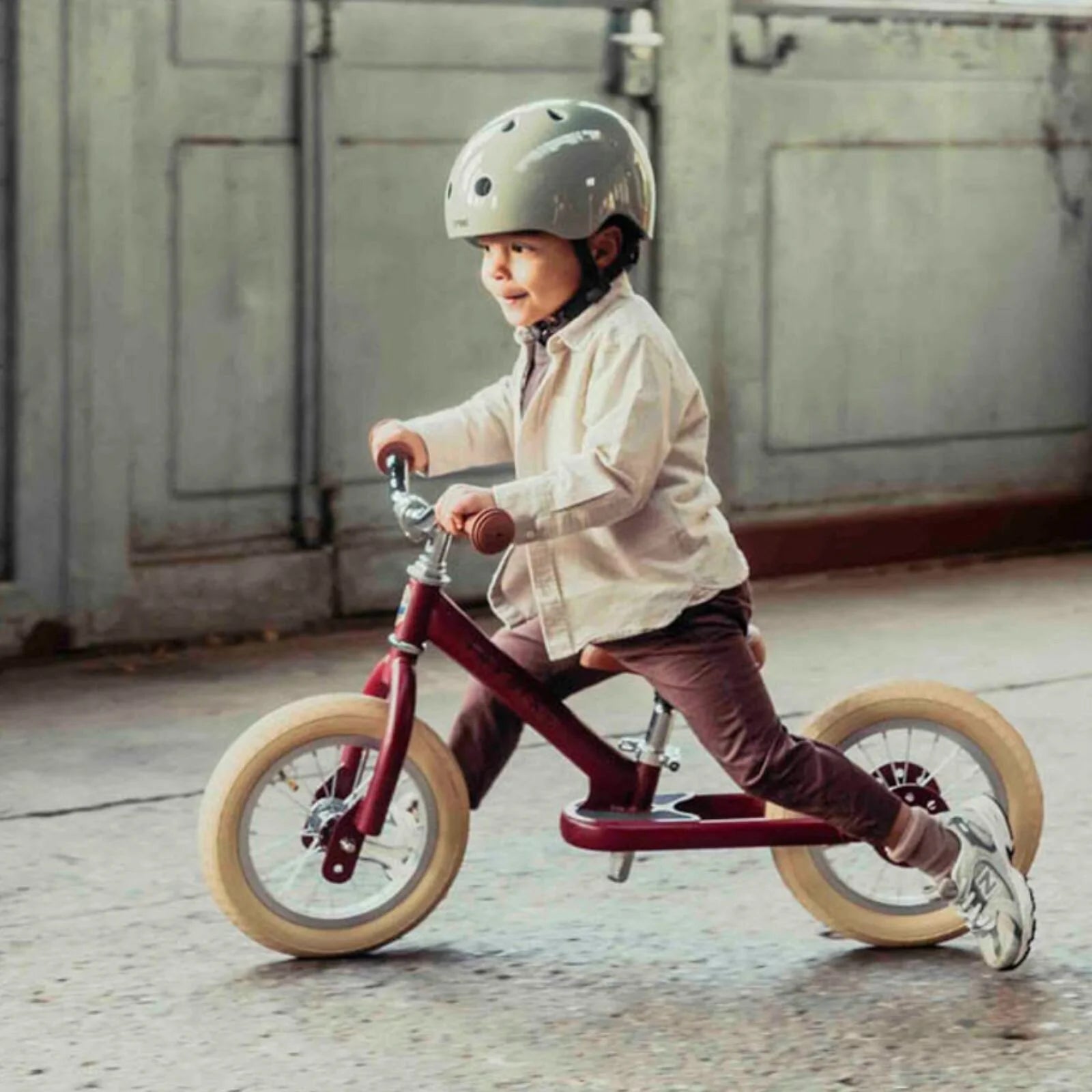 Trybike Matte 2 - in - 1 Balance Trike - Vintage Red - ebebek - Black Friday