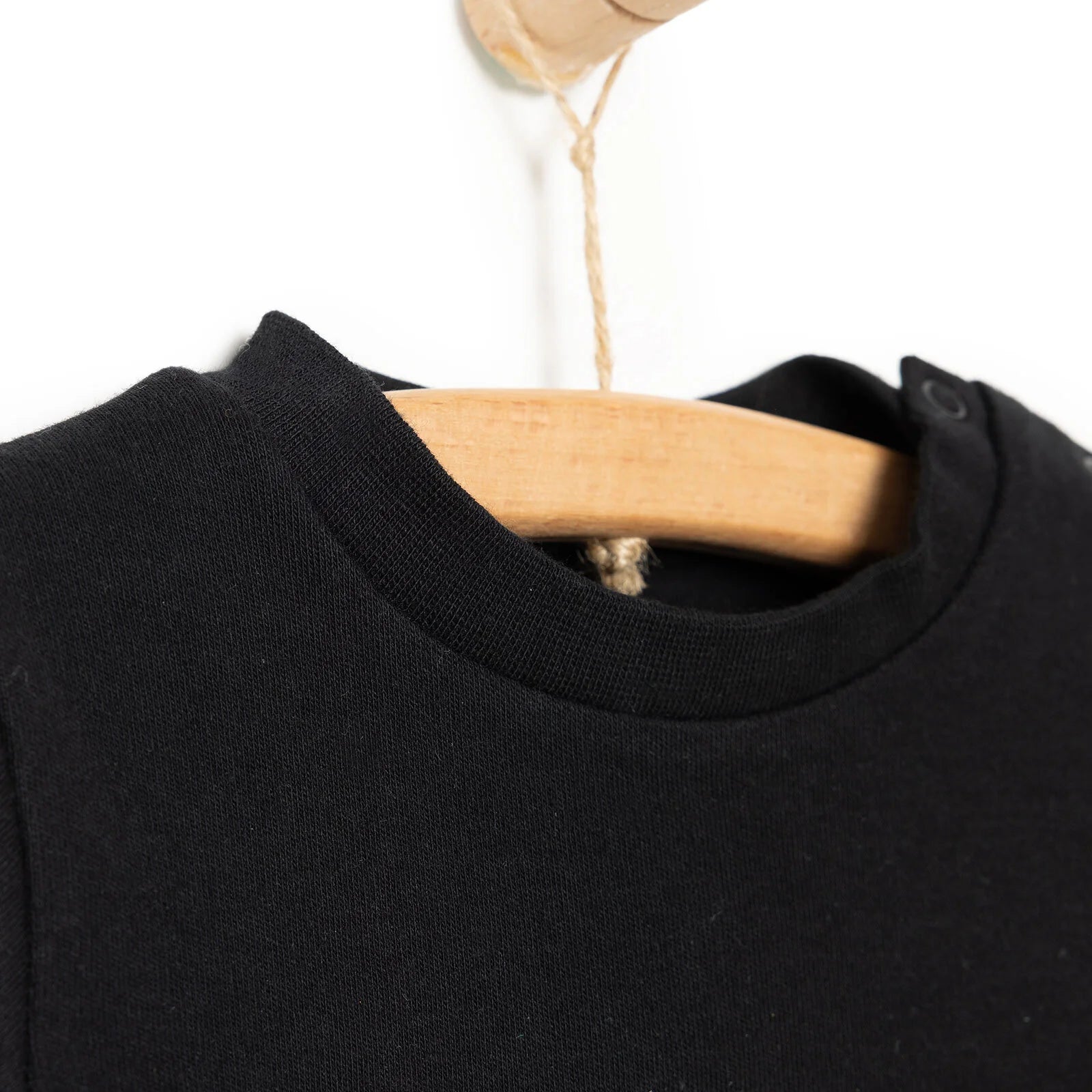 HelloBaby Baby Boy Long Sleeve T-Shirt - Black - ebebek - Black Friday