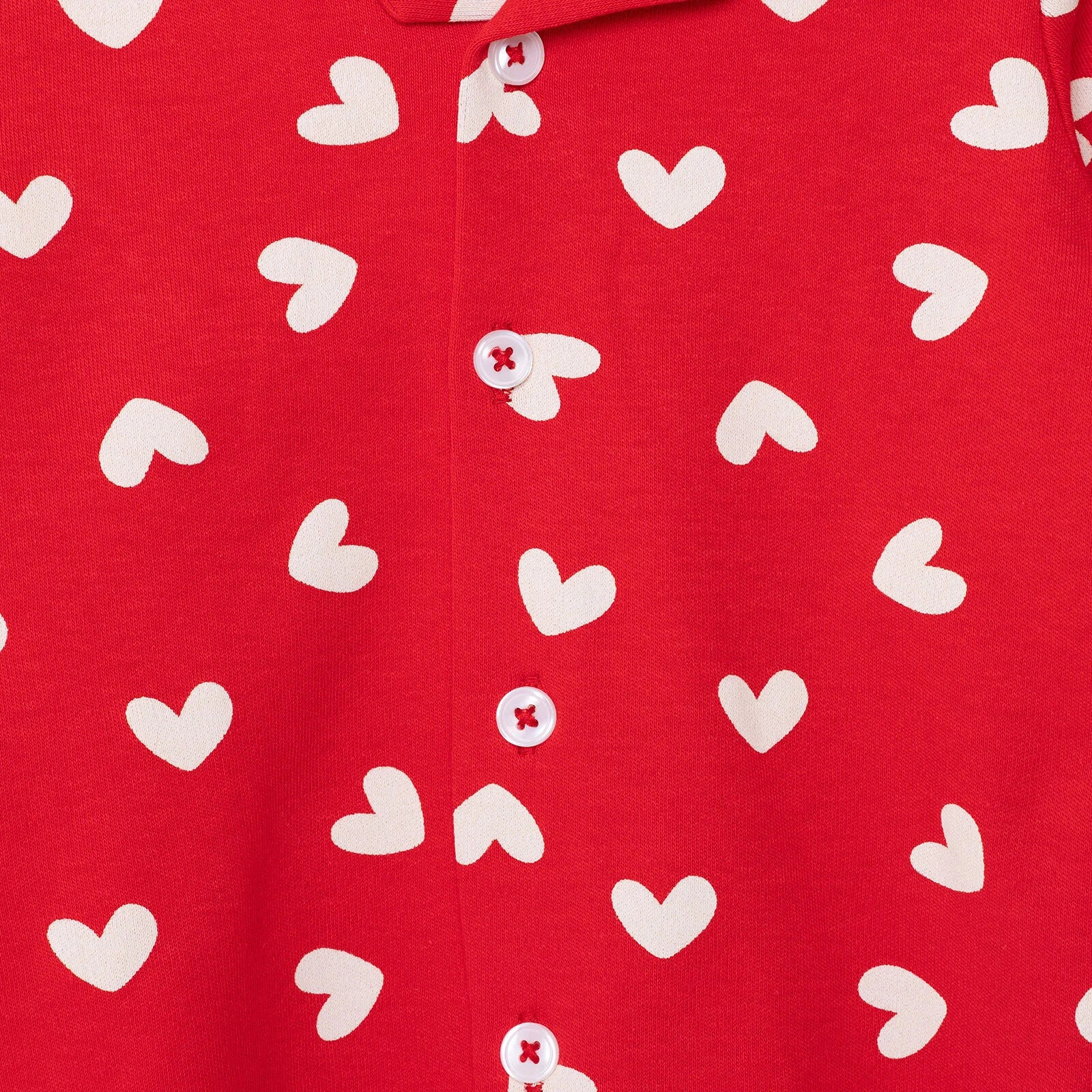 HelloBaby Girl Long Sleeve Pyjamas Set - Red - ebebek - Black Friday