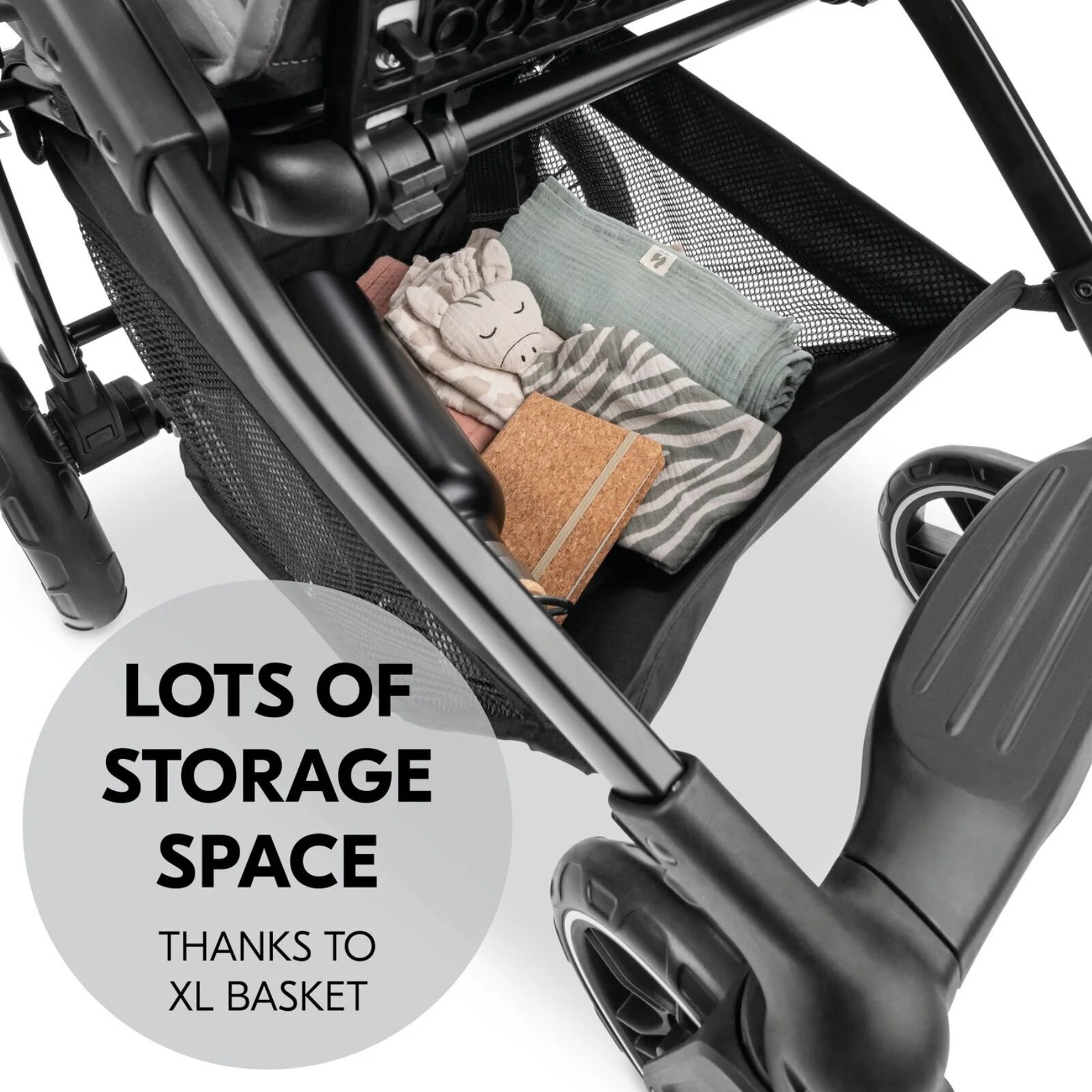 Hauck Shop N Care Trio Set - Grey - Hauck - ebebek