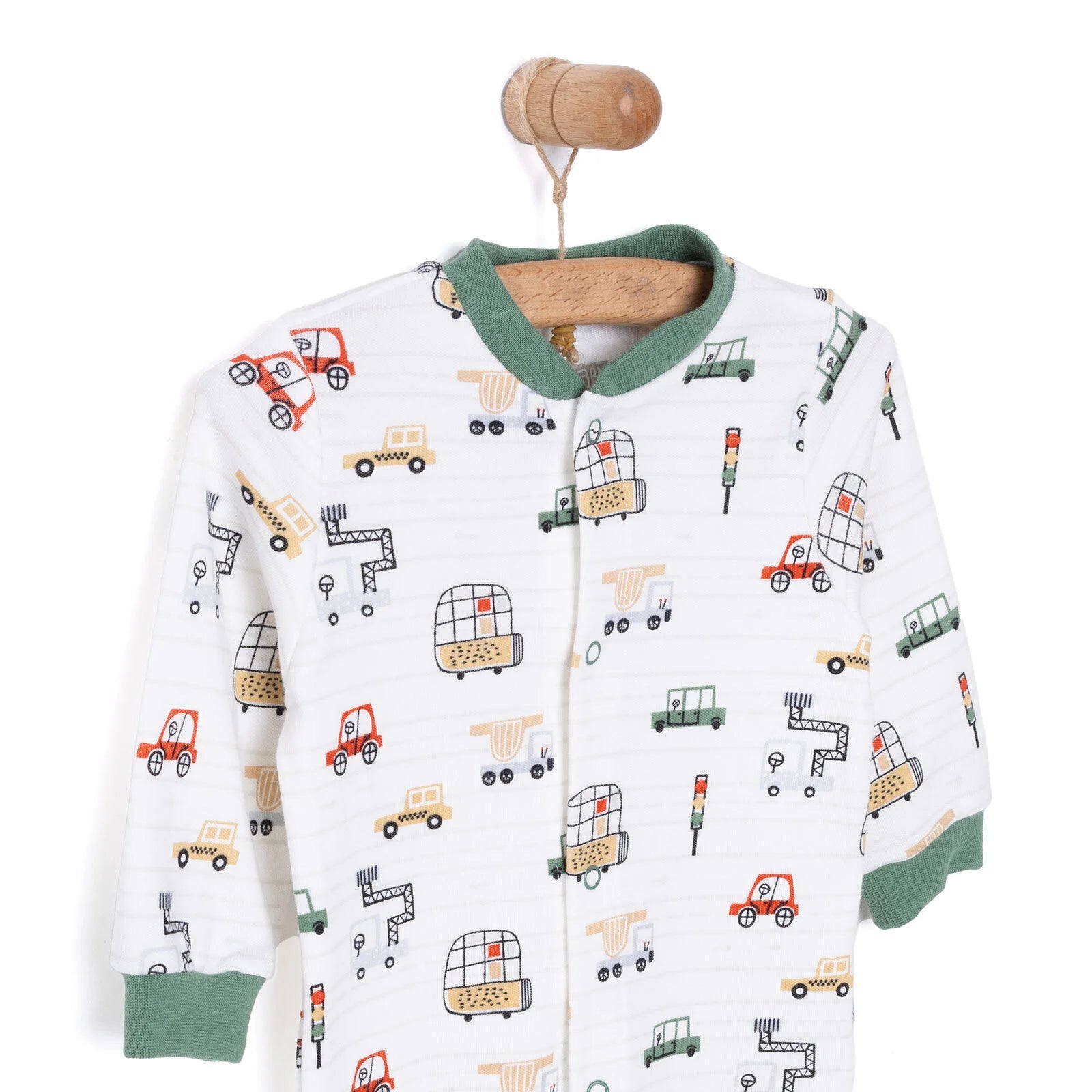 HelloBaby Newborn Boy Jumpsuit - Ecru - ebebek - Black Friday