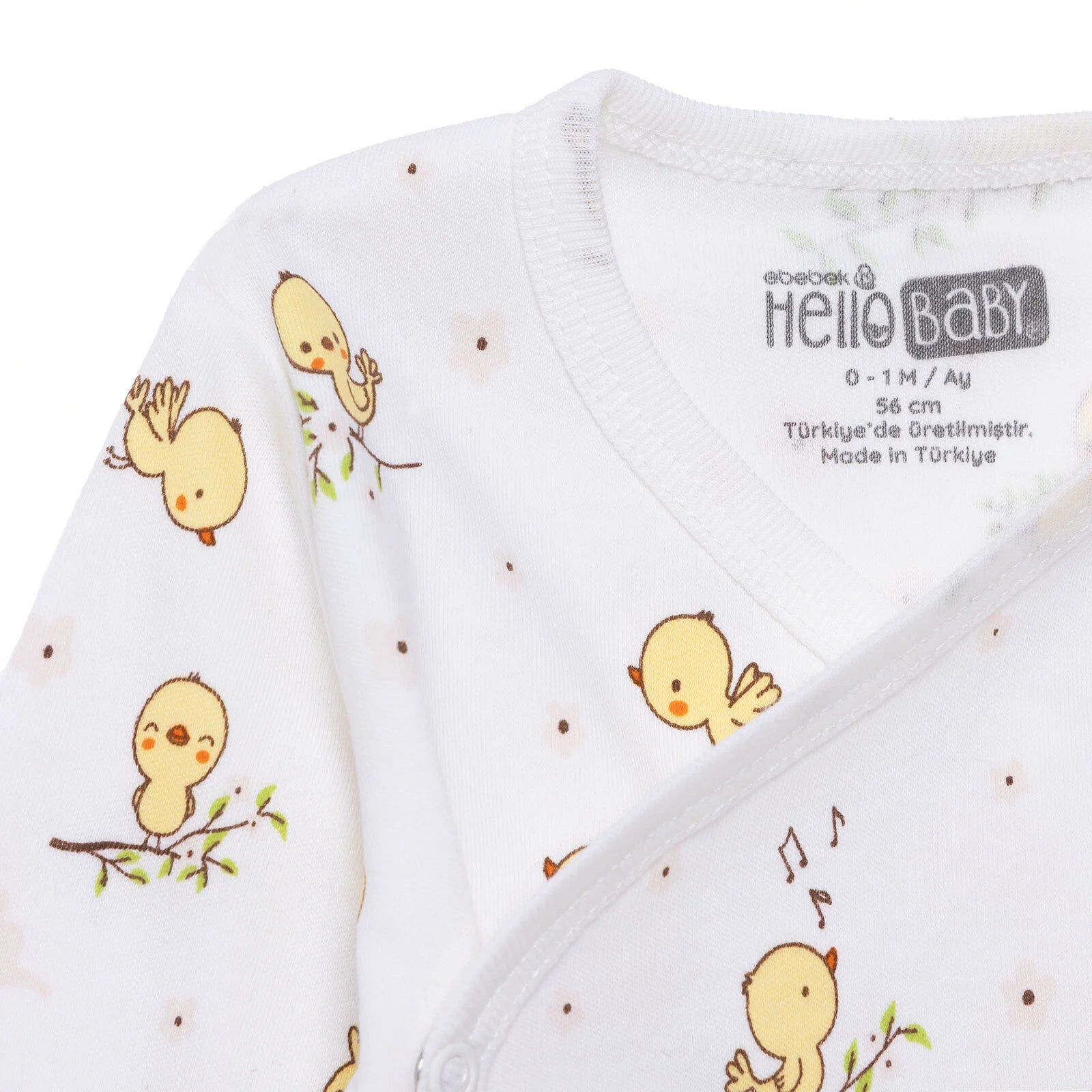 HelloBaby Newborn Body - Footless Bottom - Ecru - ebebek - Black Friday