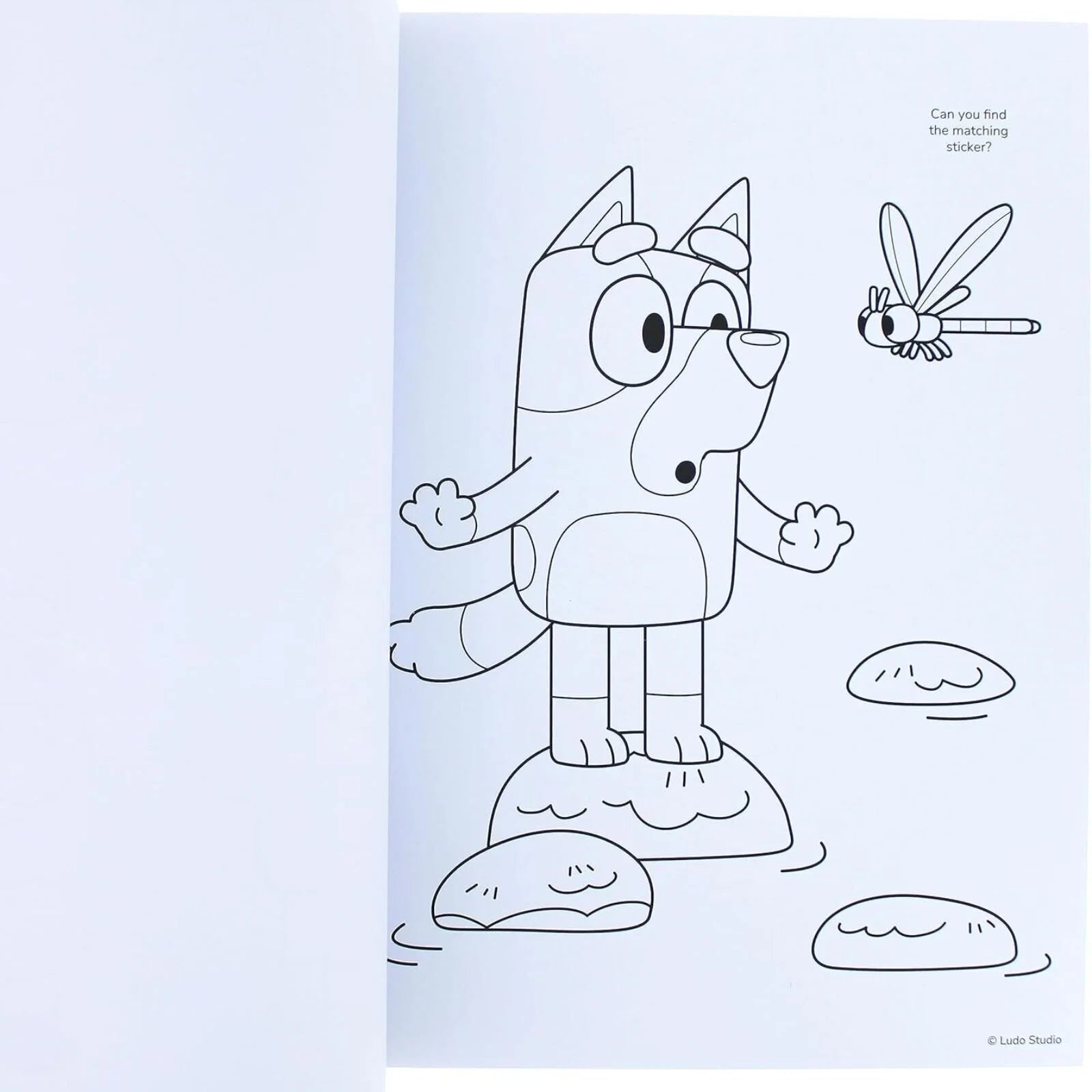 Bluey A4 Colouring Pad - ebebek - Black Friday