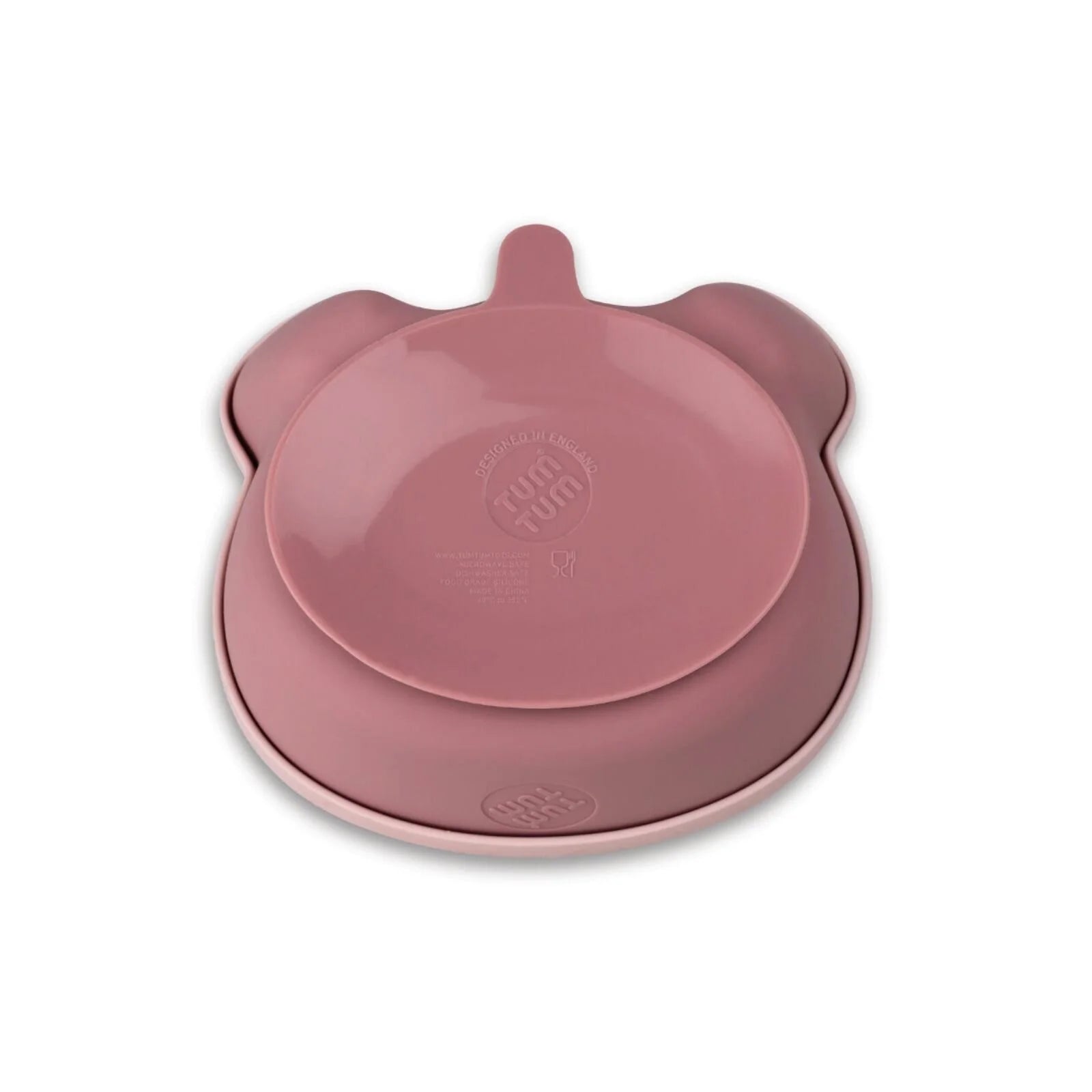 TUM TUM Silicone Weaning Bowl & Spoon Set Betsy Bear - Pink - ebebek - Black Friday