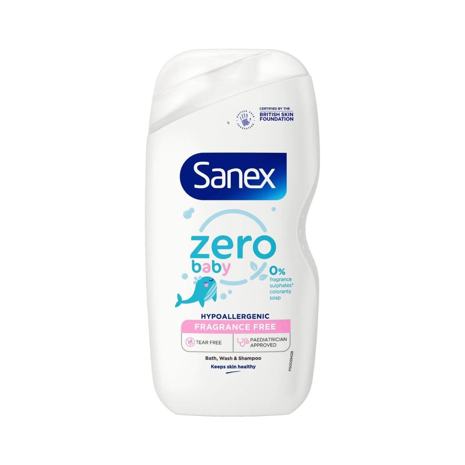 Sanex Baby Bath Foam and Shampoo Zero% Baby Frag Free 450ml - ebebek - Black Friday