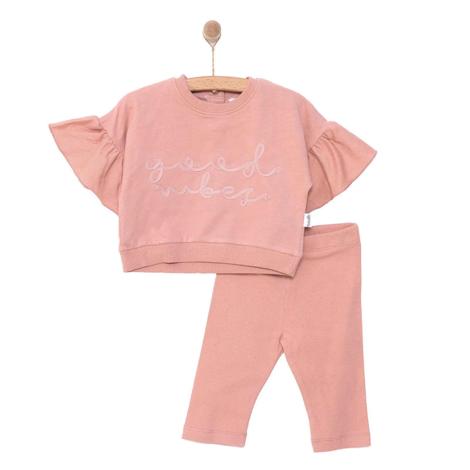 Bebetto Pink Pear Girl Tshirt - Short - Light Rose - ebebek - Black Friday