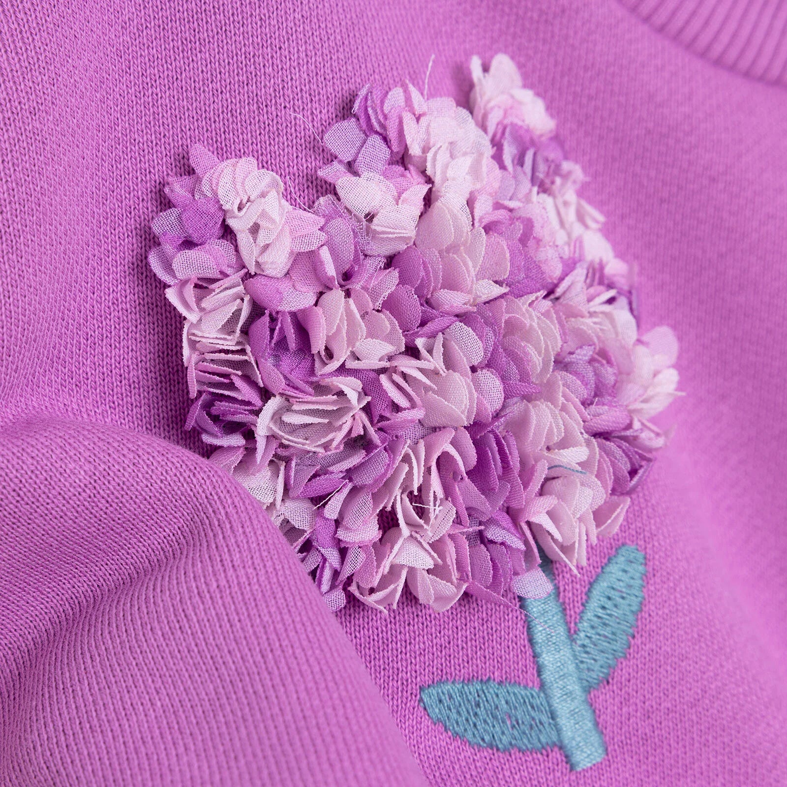 HelloBaby Tulip Girl Sweatshirt - Pink - ebebek - Black Friday