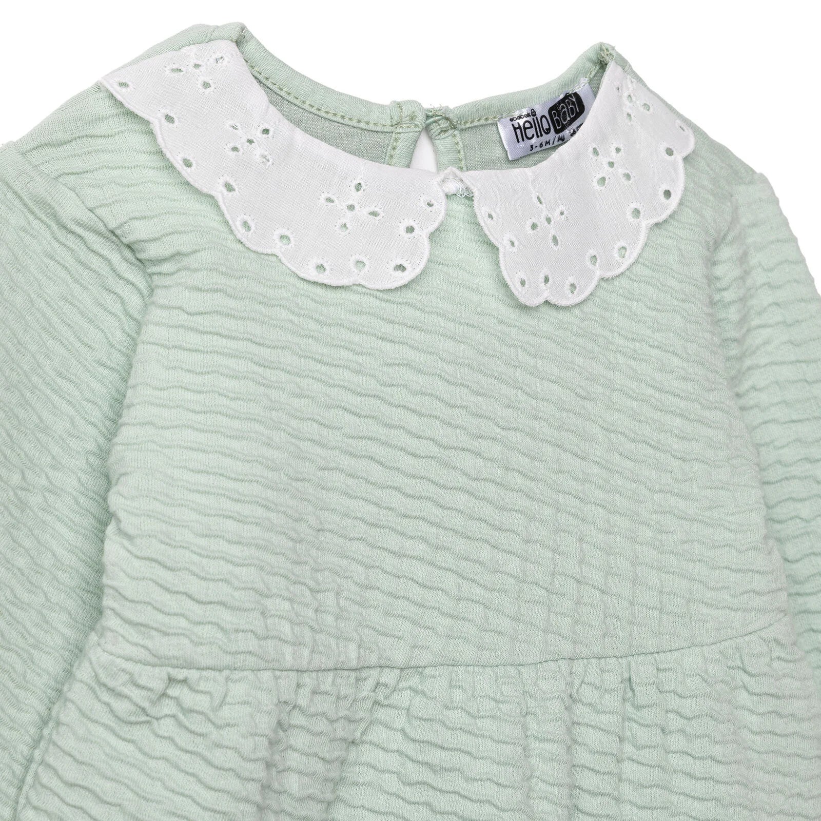HelloBaby Winter Cherry Dress - Green - ebebek - Black Friday